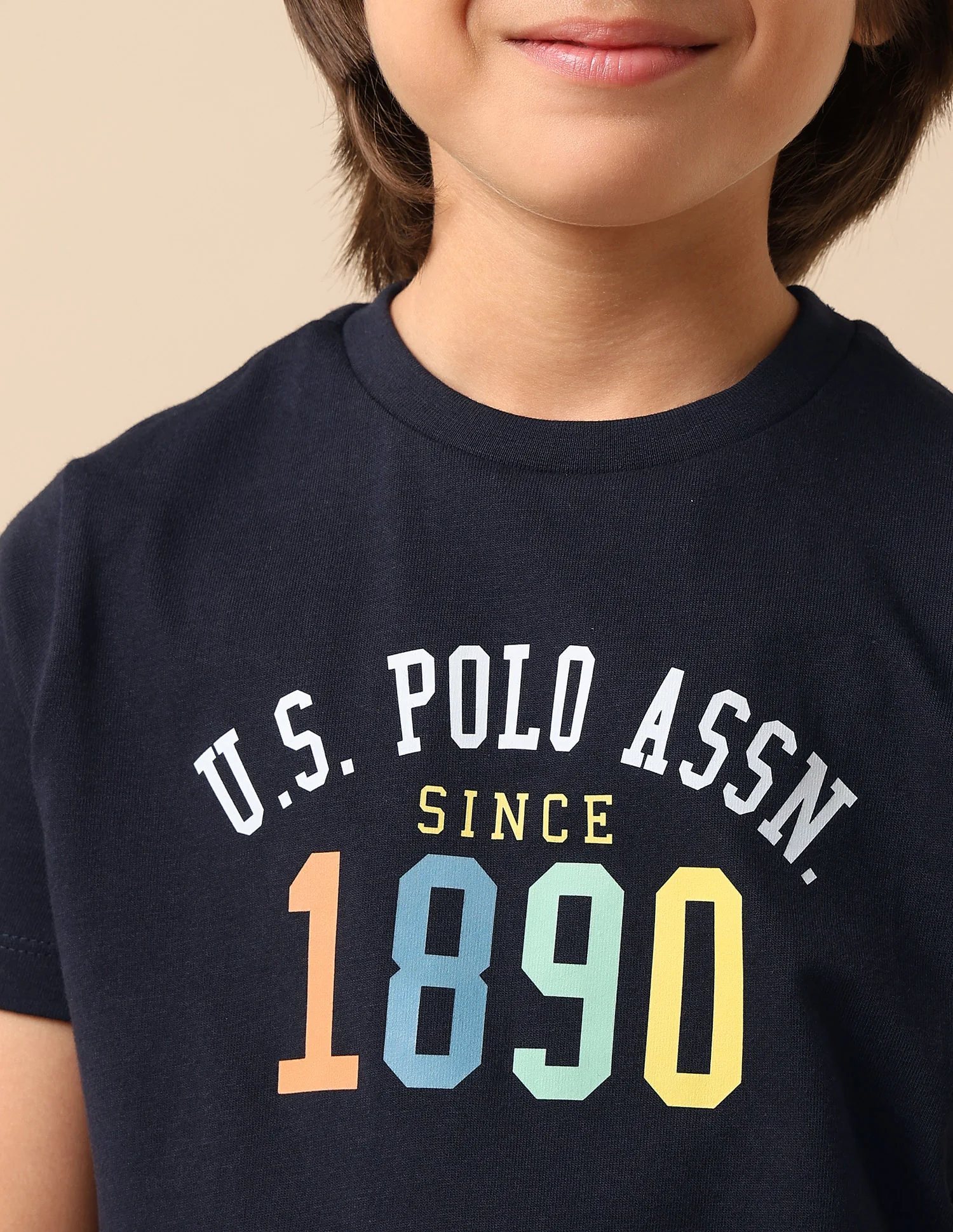 Boys Pure Cotton Brand Printed T Shirt - Image 6