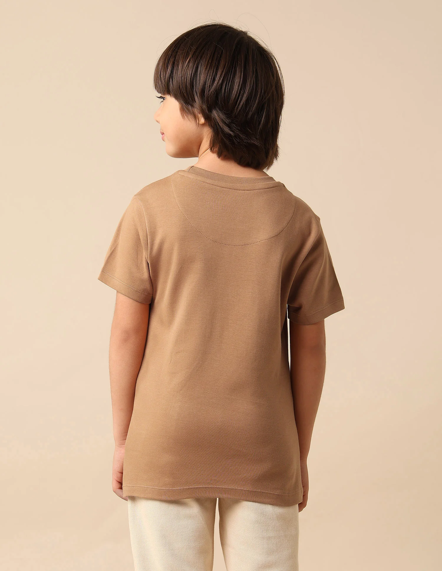 Boys Pure Cotton Brand Printed T Shirt - Image 5