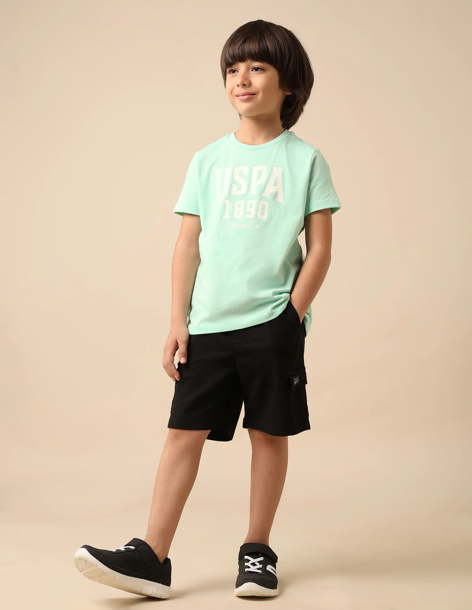 Boys Pure Cotton Brand Printed T Shirt - Image 3