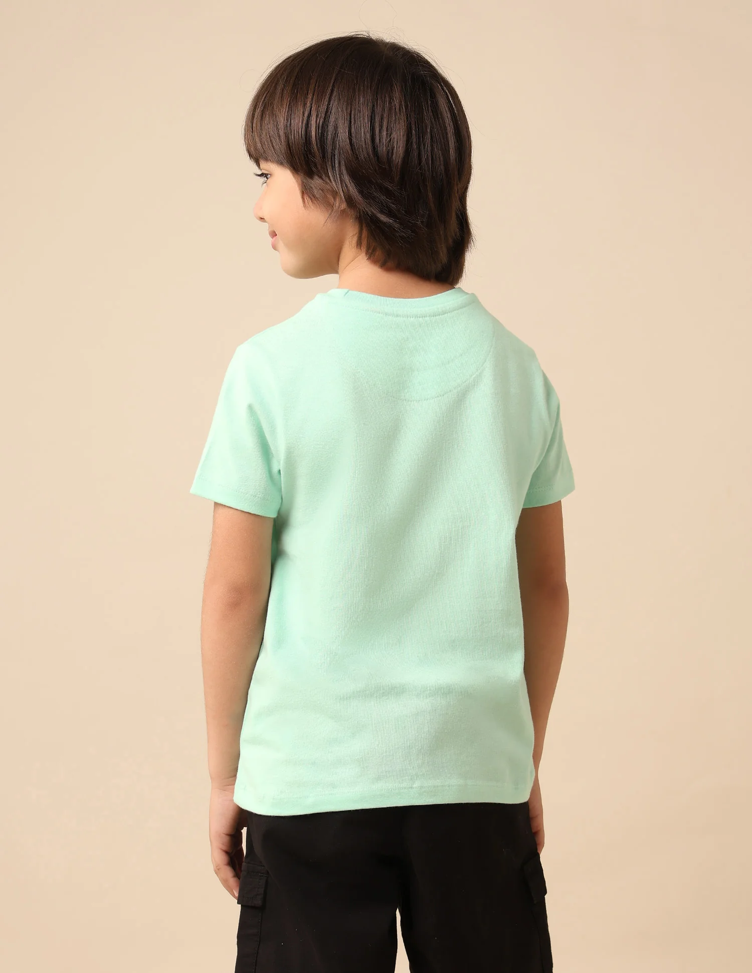 Boys Pure Cotton Brand Printed T Shirt - Image 5