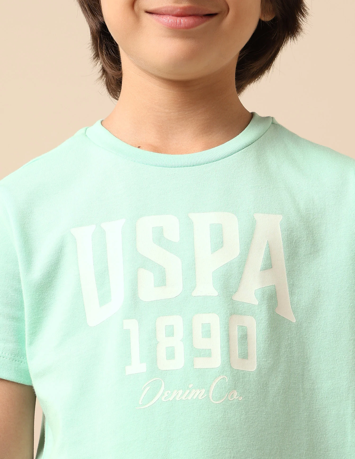 Boys Pure Cotton Brand Printed T Shirt - Image 6