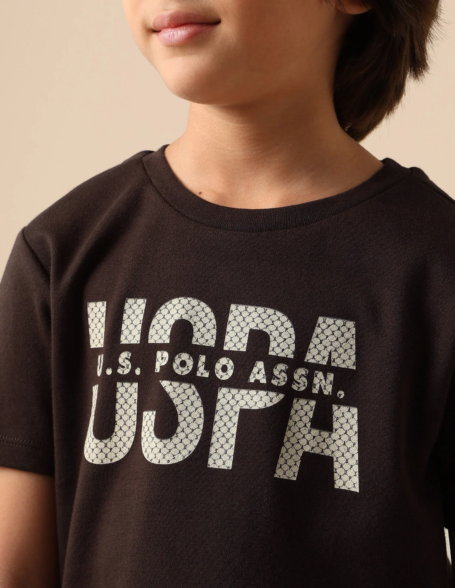 Boys Pure Cotton Brand Printed T Shirt - Image 6