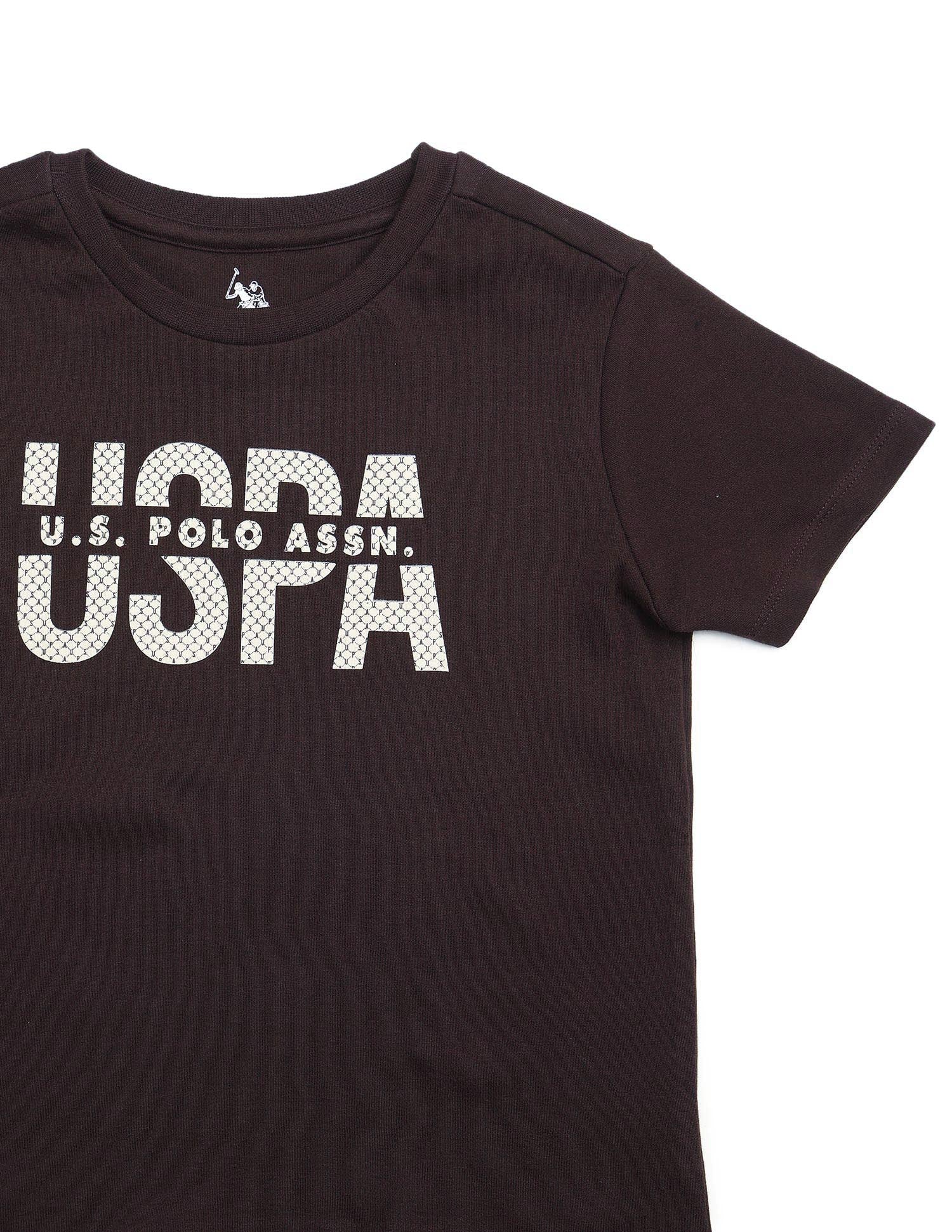 Boys Pure Cotton Brand Printed T Shirt - Image 9