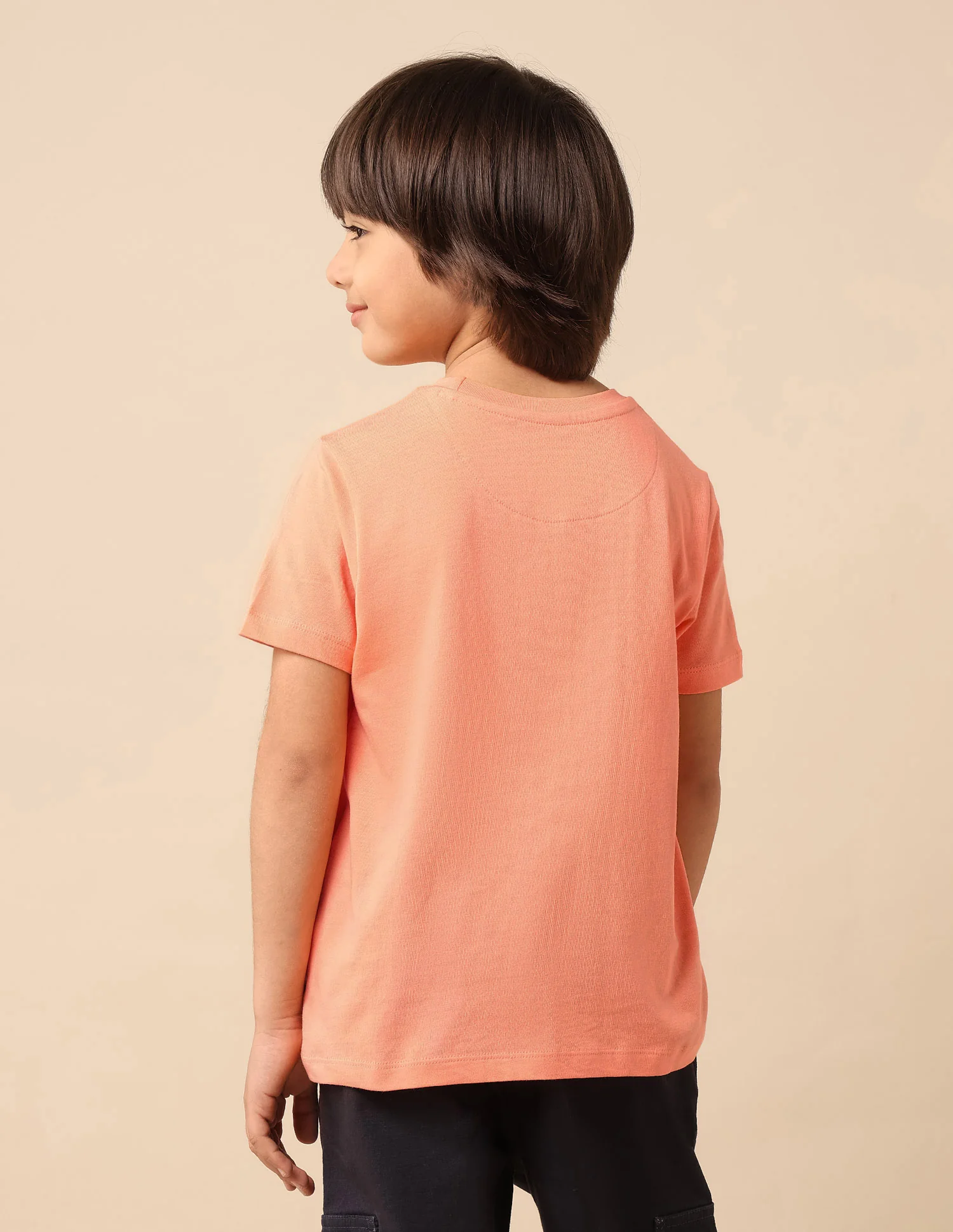 Boys Pure Cotton Brand Printed T Shirt - Image 5