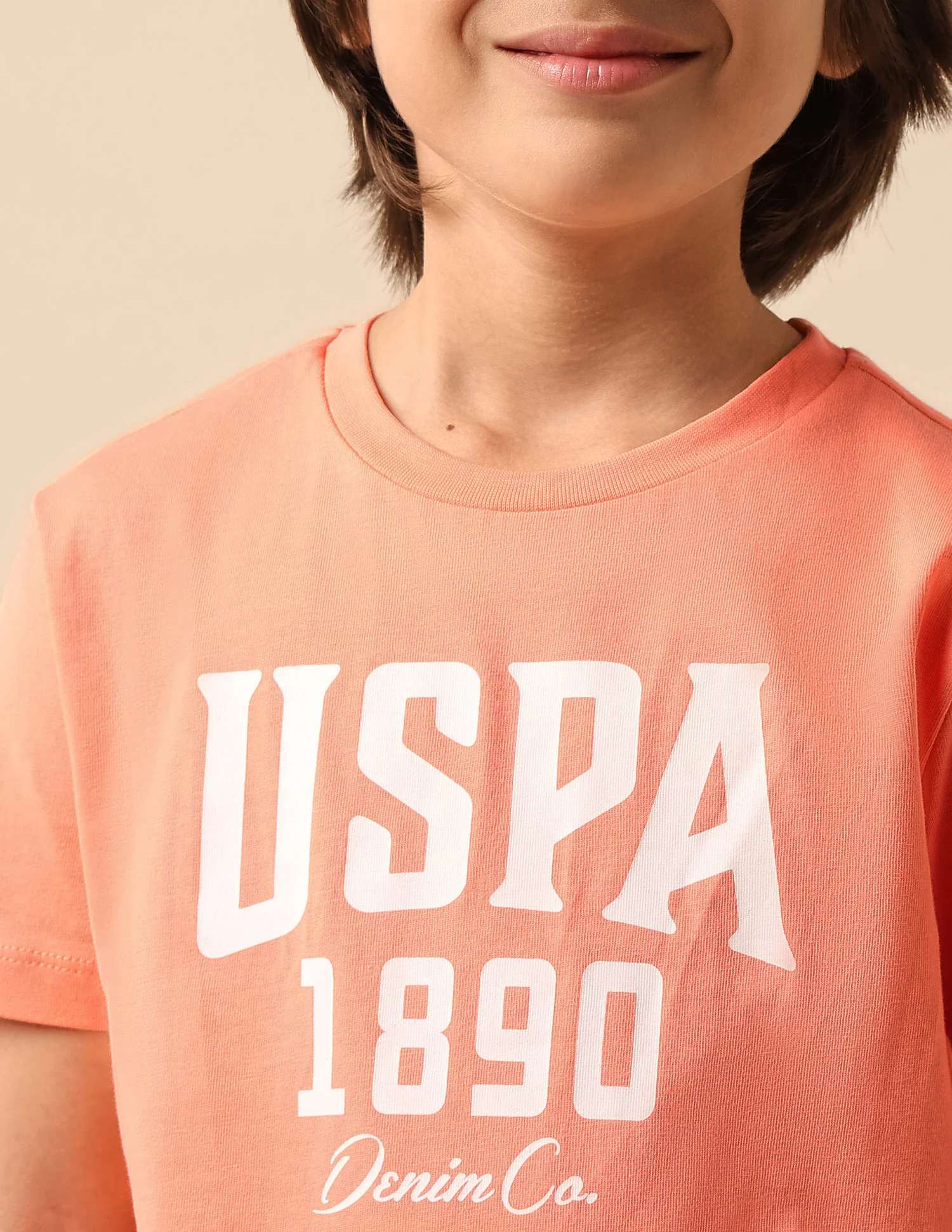 Boys Pure Cotton Brand Printed T Shirt - Image 6