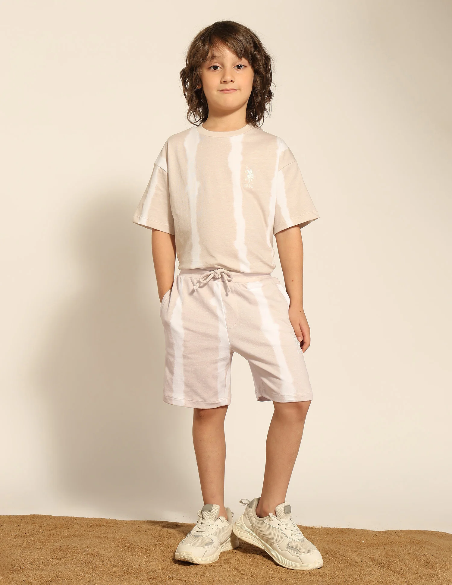 Boys Pure Cotton Dyed Shorts - Image 3