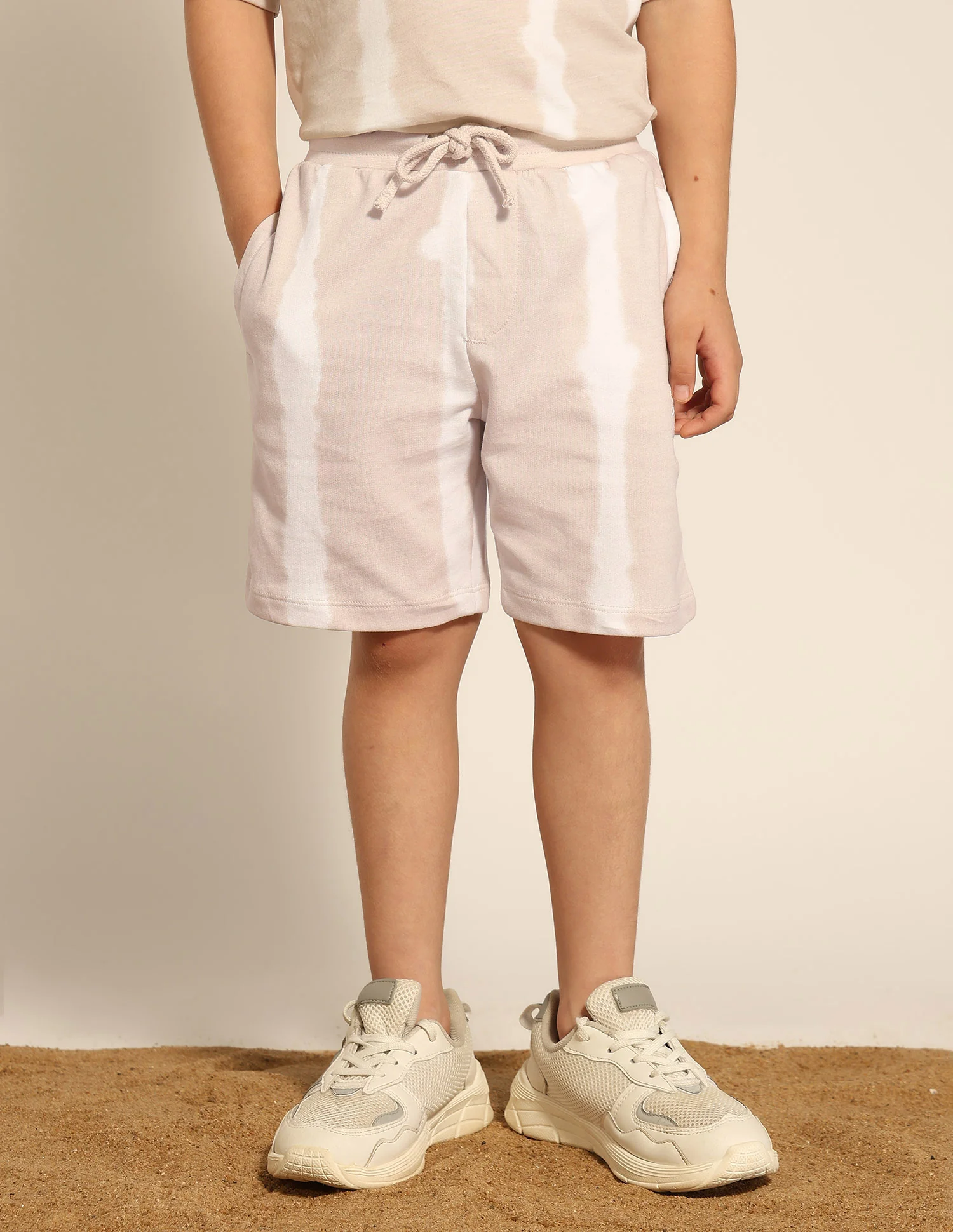 Boys Pure Cotton Dyed Shorts - Image 4