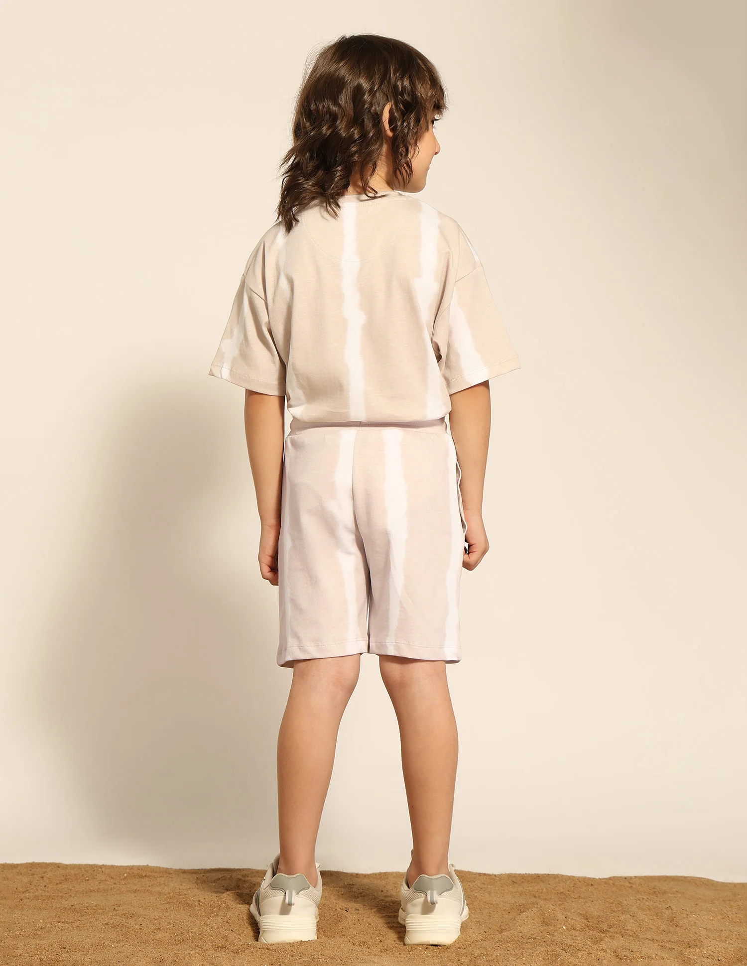 Boys Pure Cotton Dyed Shorts - Image 5