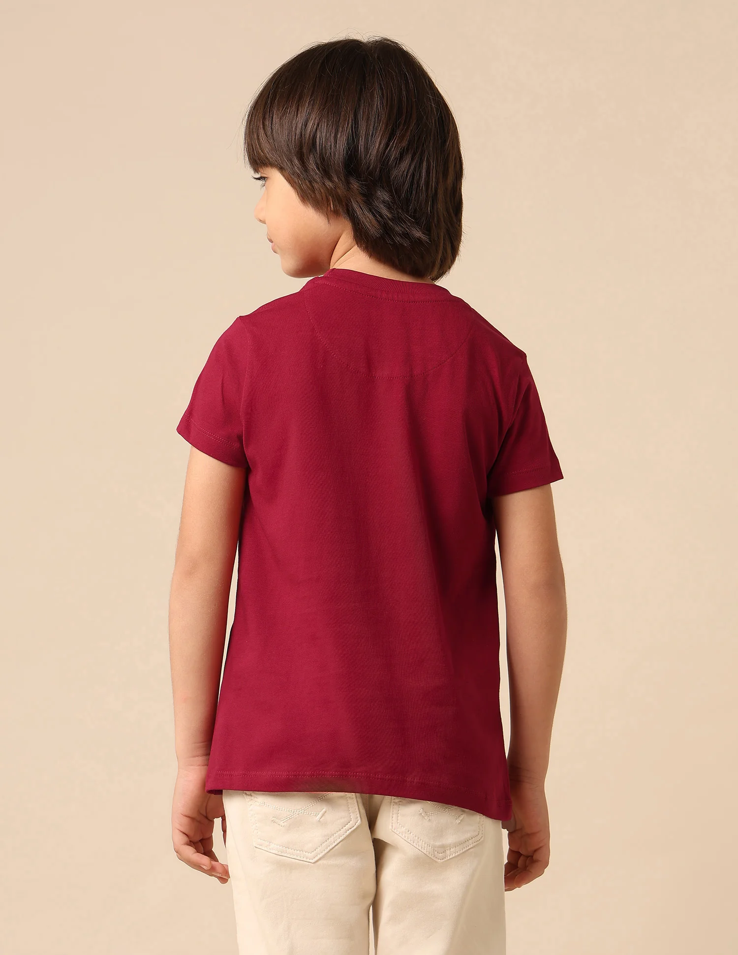 Boys Pure Cotton Graphic Brand Printed T Shirt - Image 5