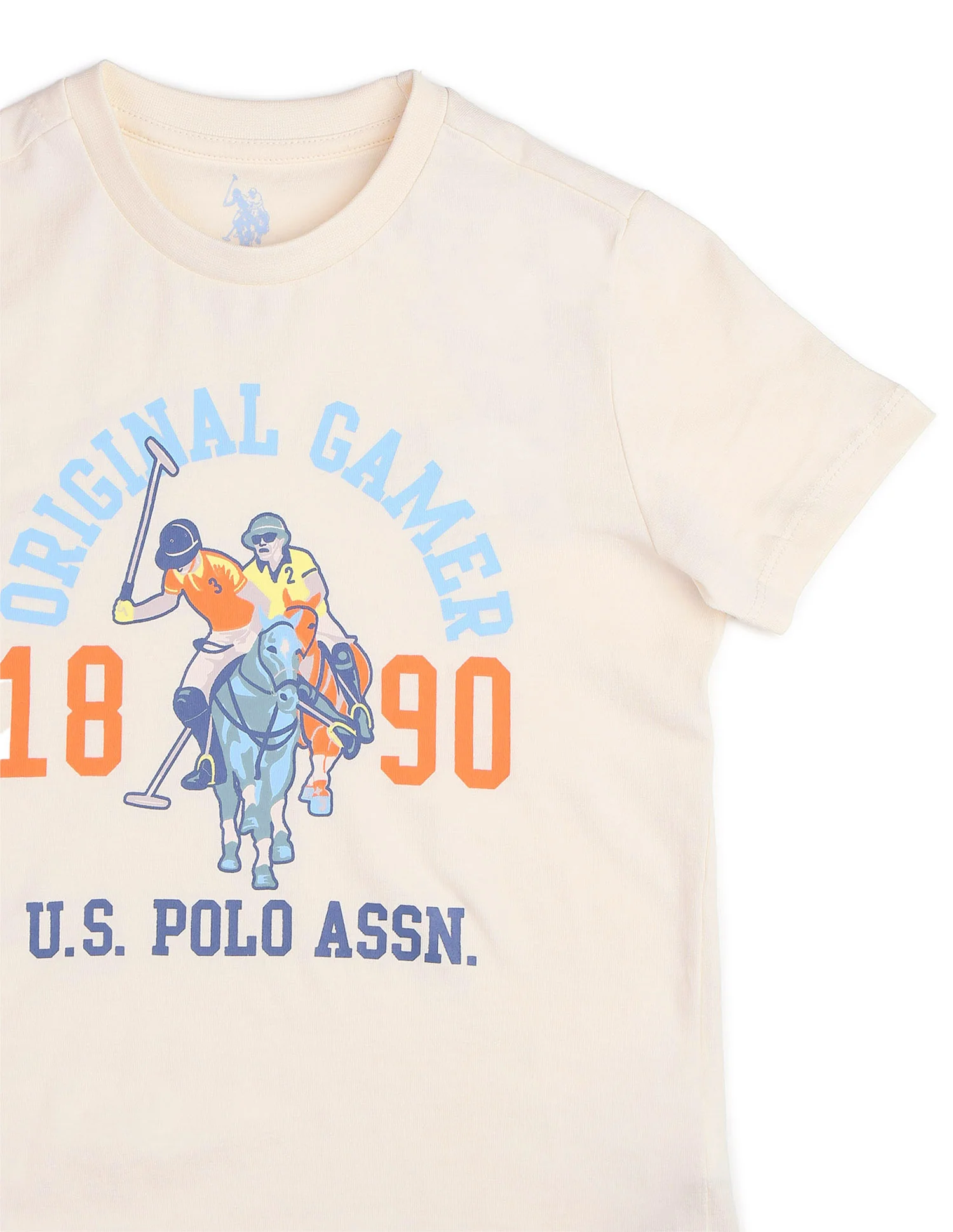 Boys Pure Cotton Graphic Brand Printed T Shirt - Image 9