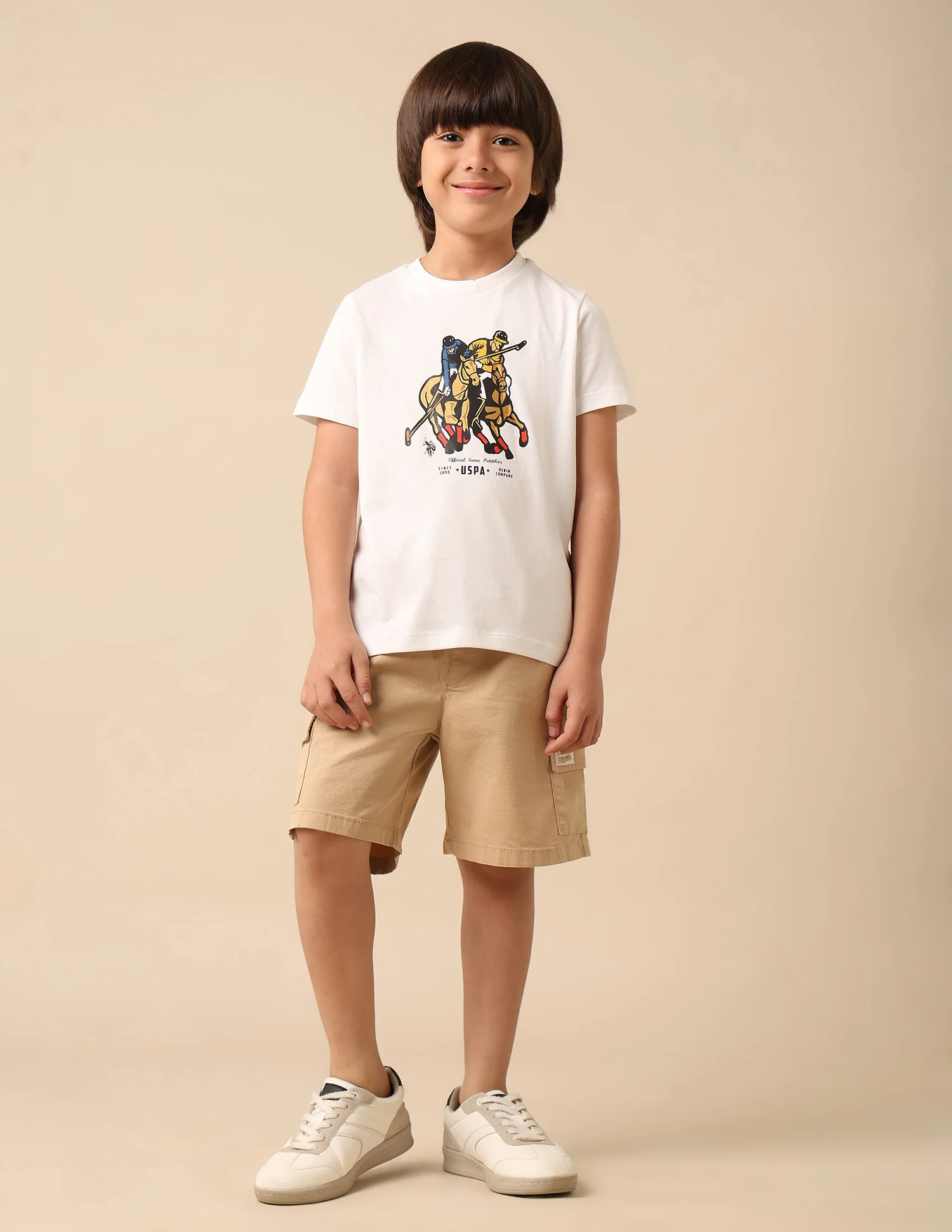 Boys Pure Cotton Graphic Brand Printed T Shirt - Image 3