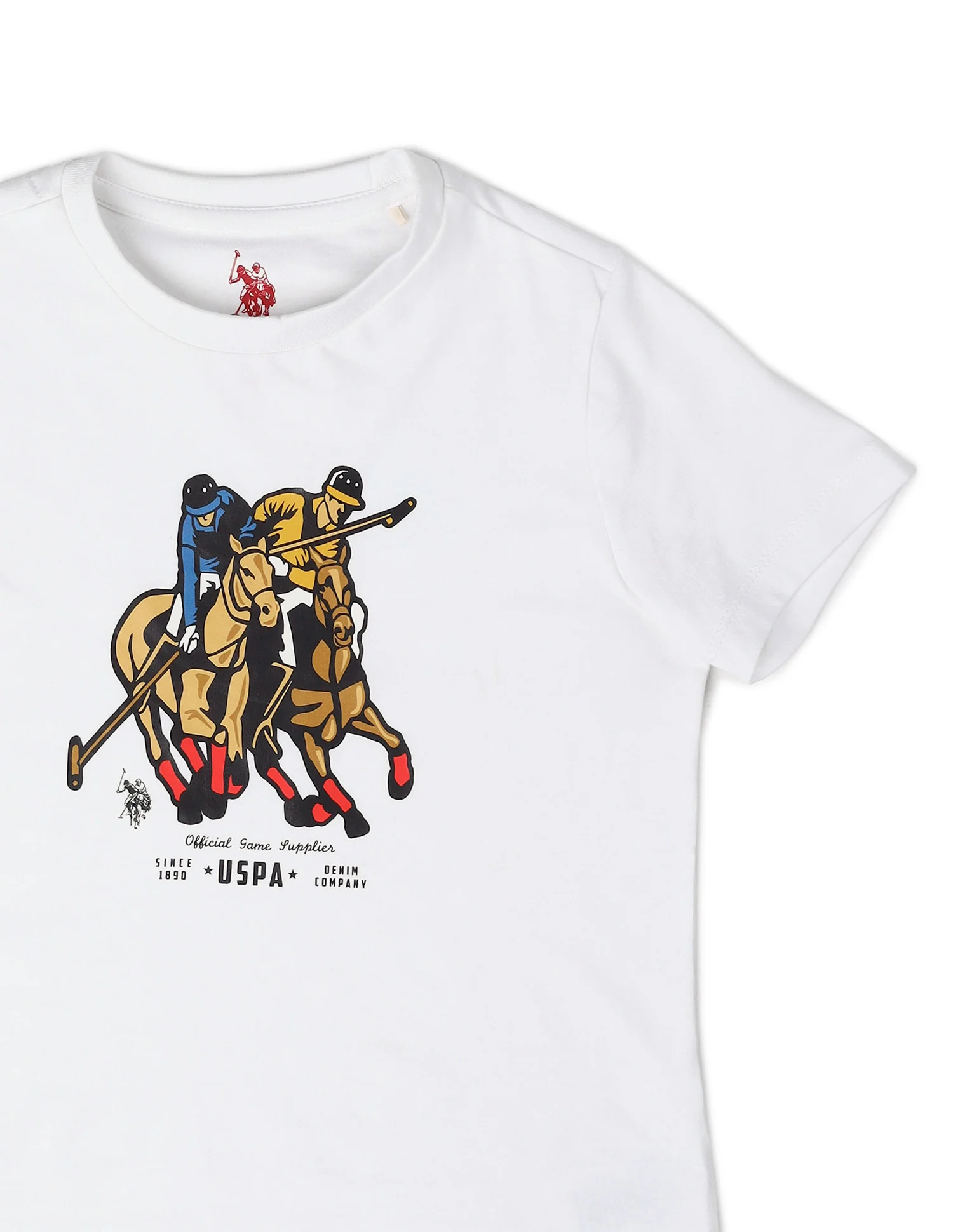 Boys Pure Cotton Graphic Brand Printed T Shirt - Image 9