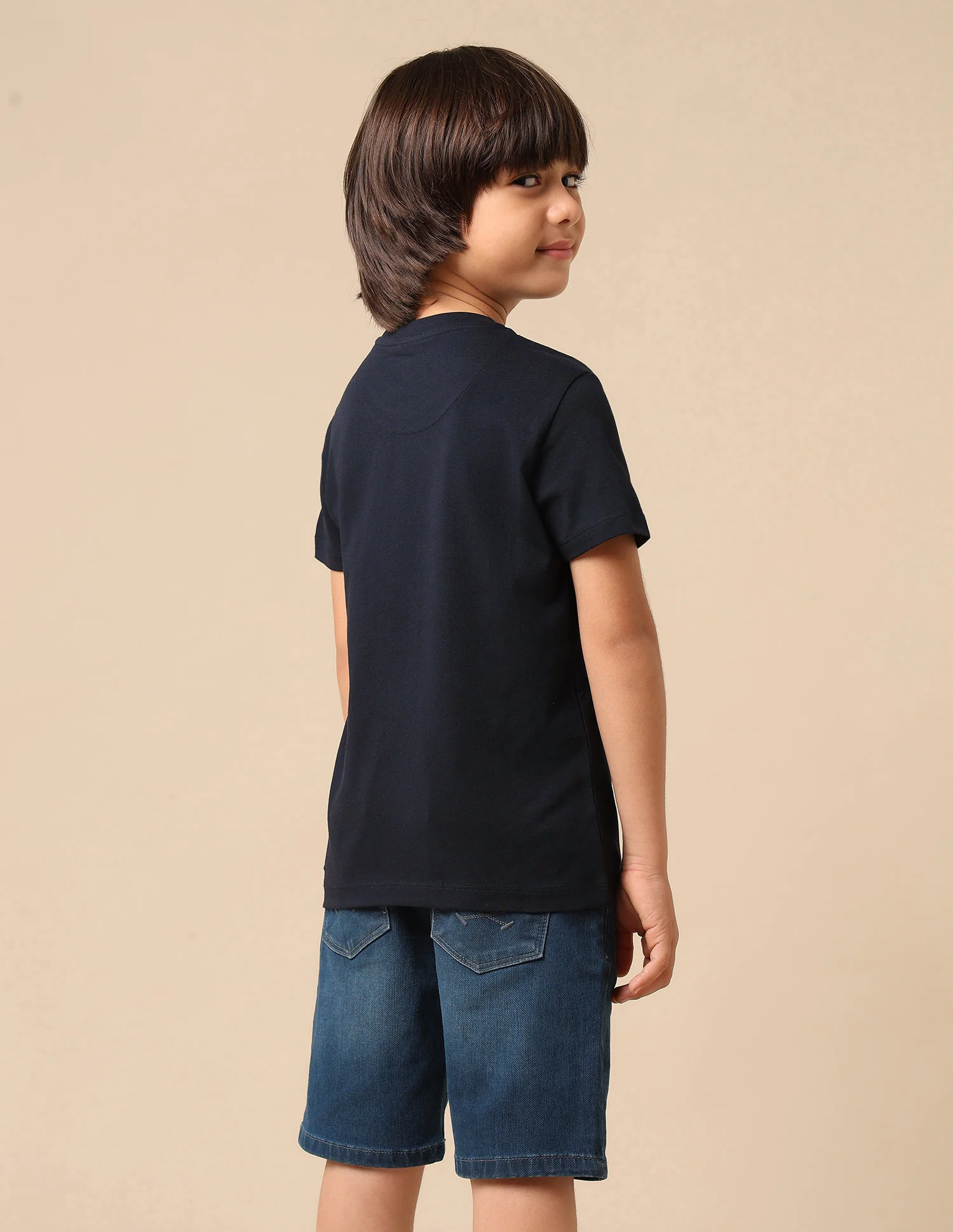 Boys Pure Cotton Graphic Brand Printed T Shirt - Image 5