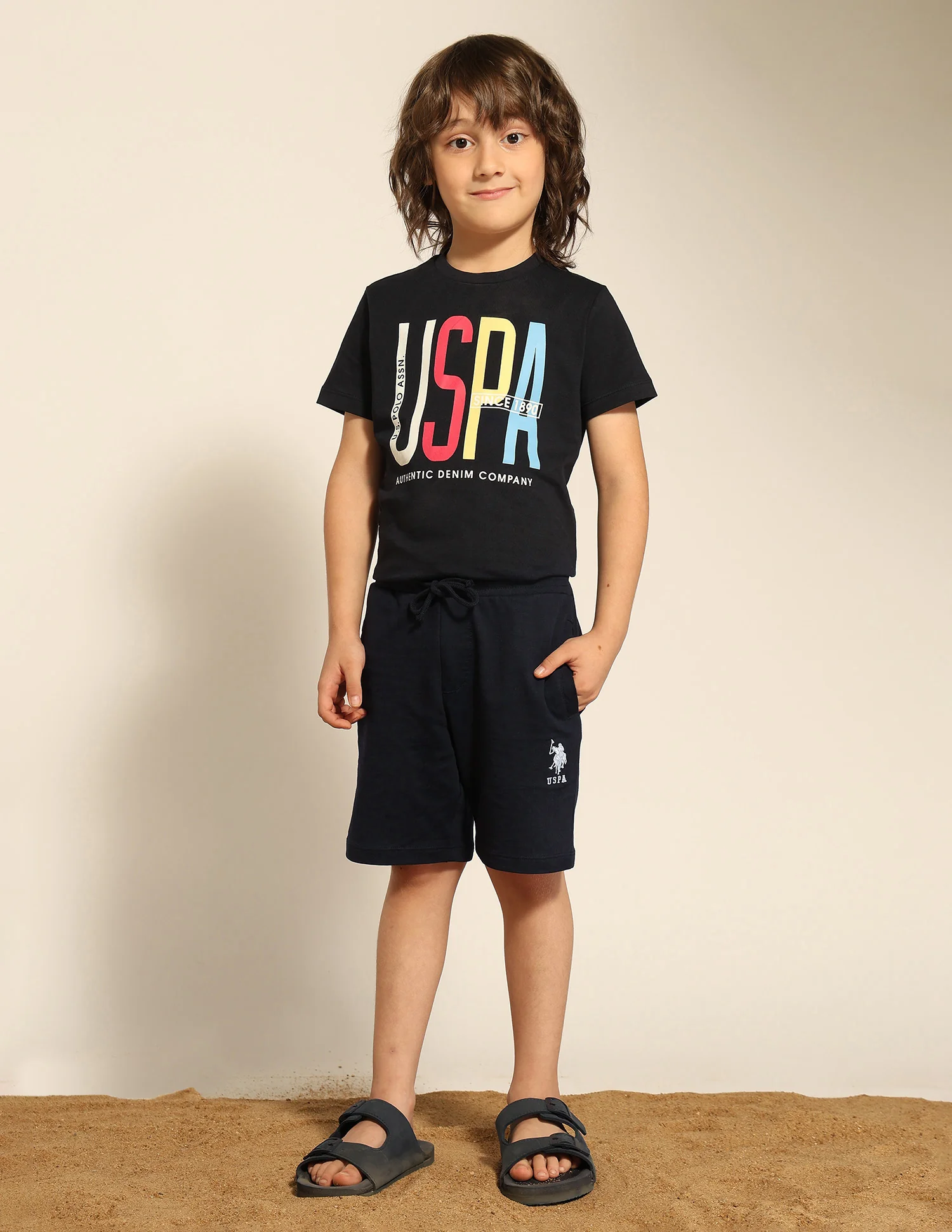 Boys Pure Cotton Mid Rise Shorts - Image 3