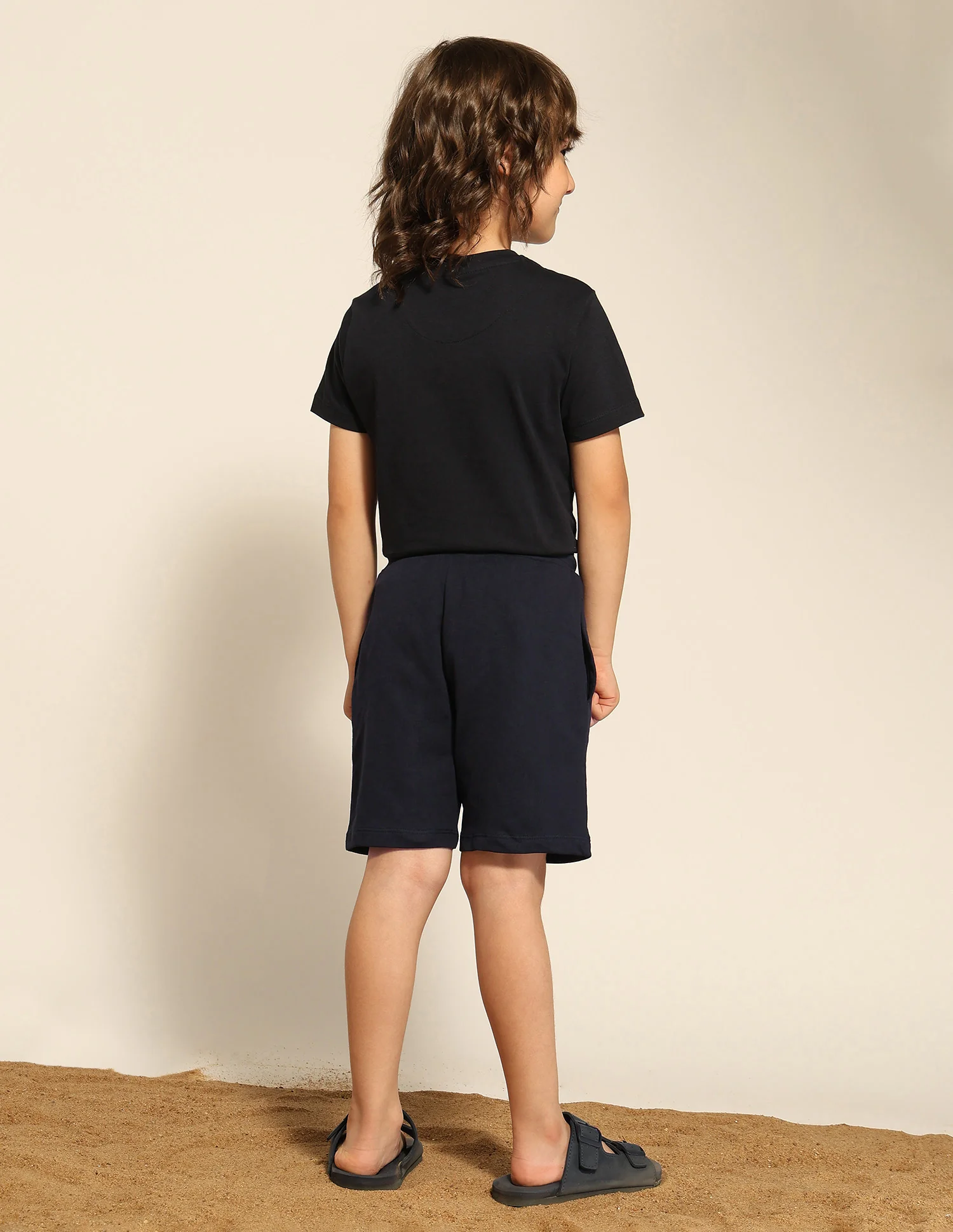 Boys Pure Cotton Mid Rise Shorts - Image 5