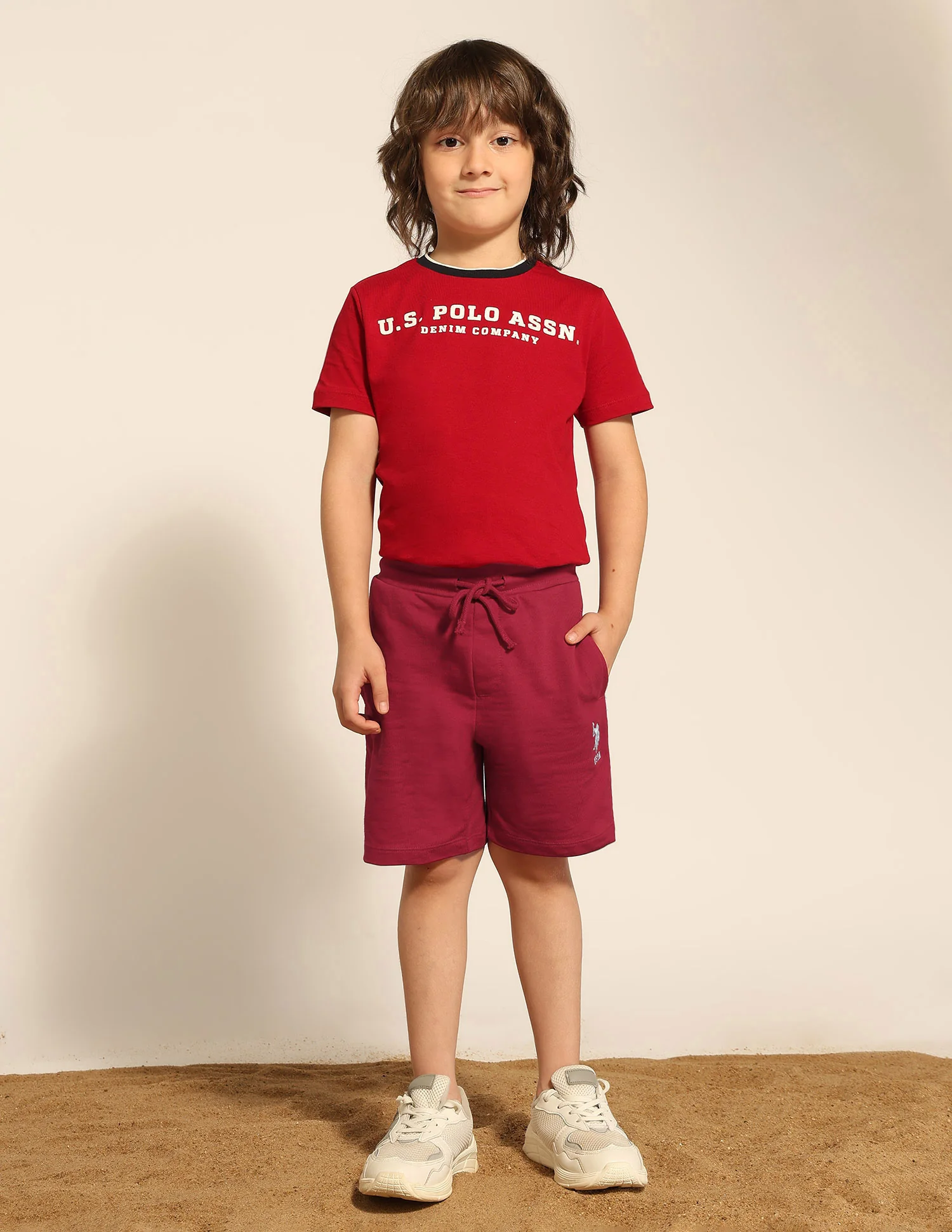 Boys Pure Cotton Mid Rise Shorts - Image 3