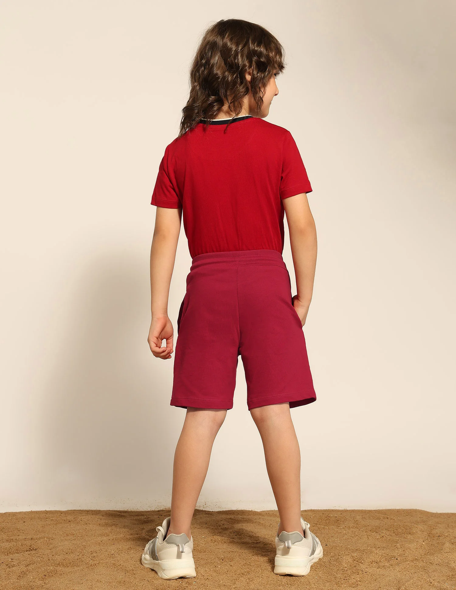 Boys Pure Cotton Mid Rise Shorts - Image 4