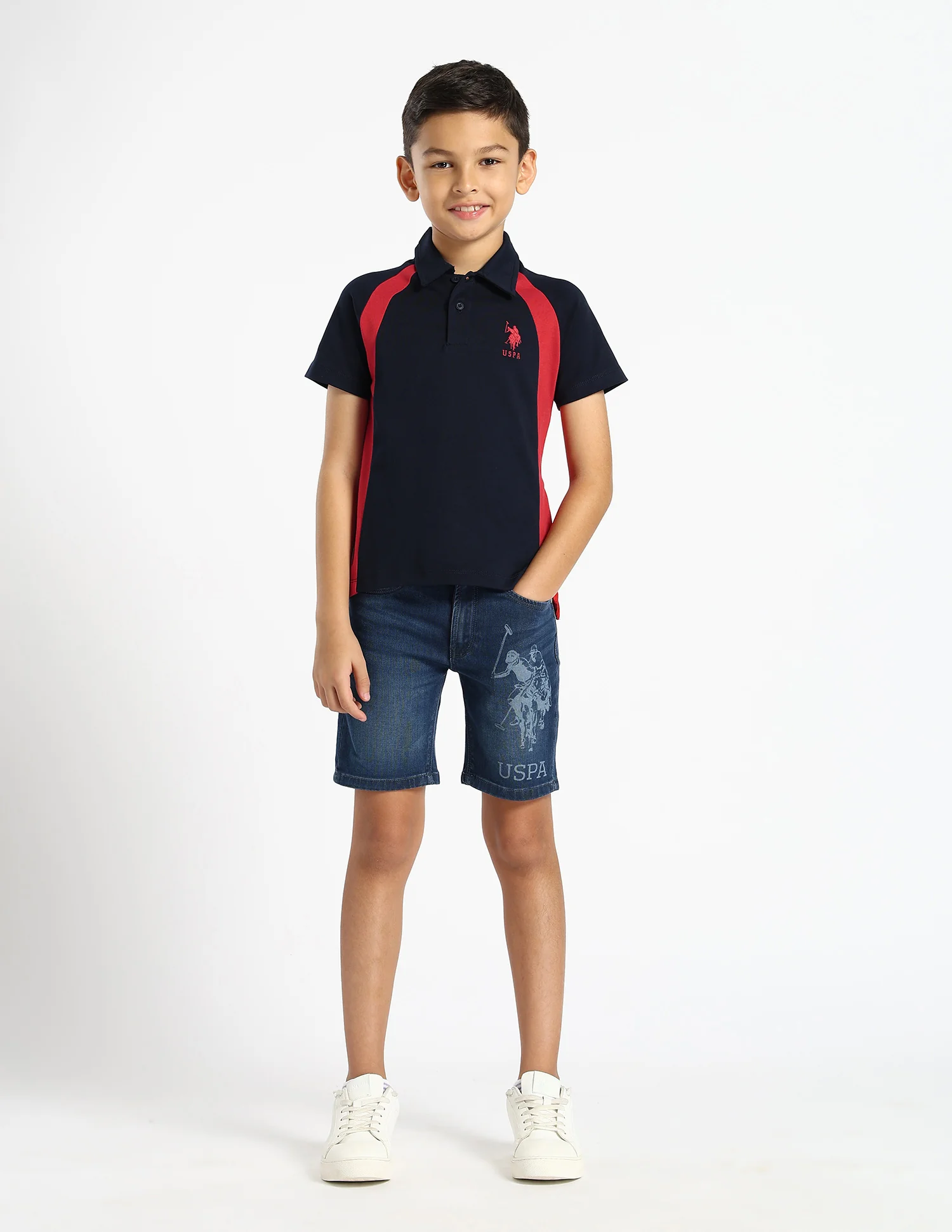 Boys Pure Cotton Regular Fit Polo Shirt - Image 3
