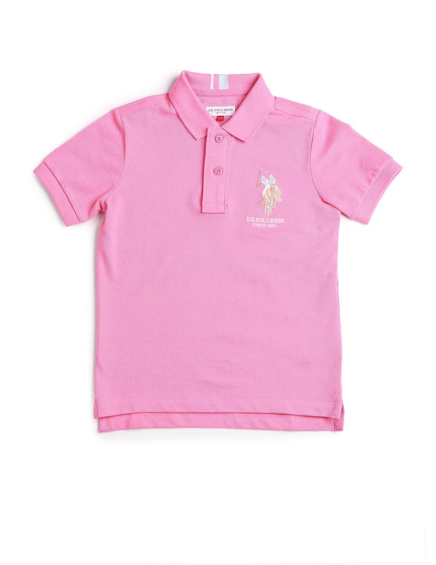 Boys Pure Cotton Regular Fit Polo Shirt - Image 6