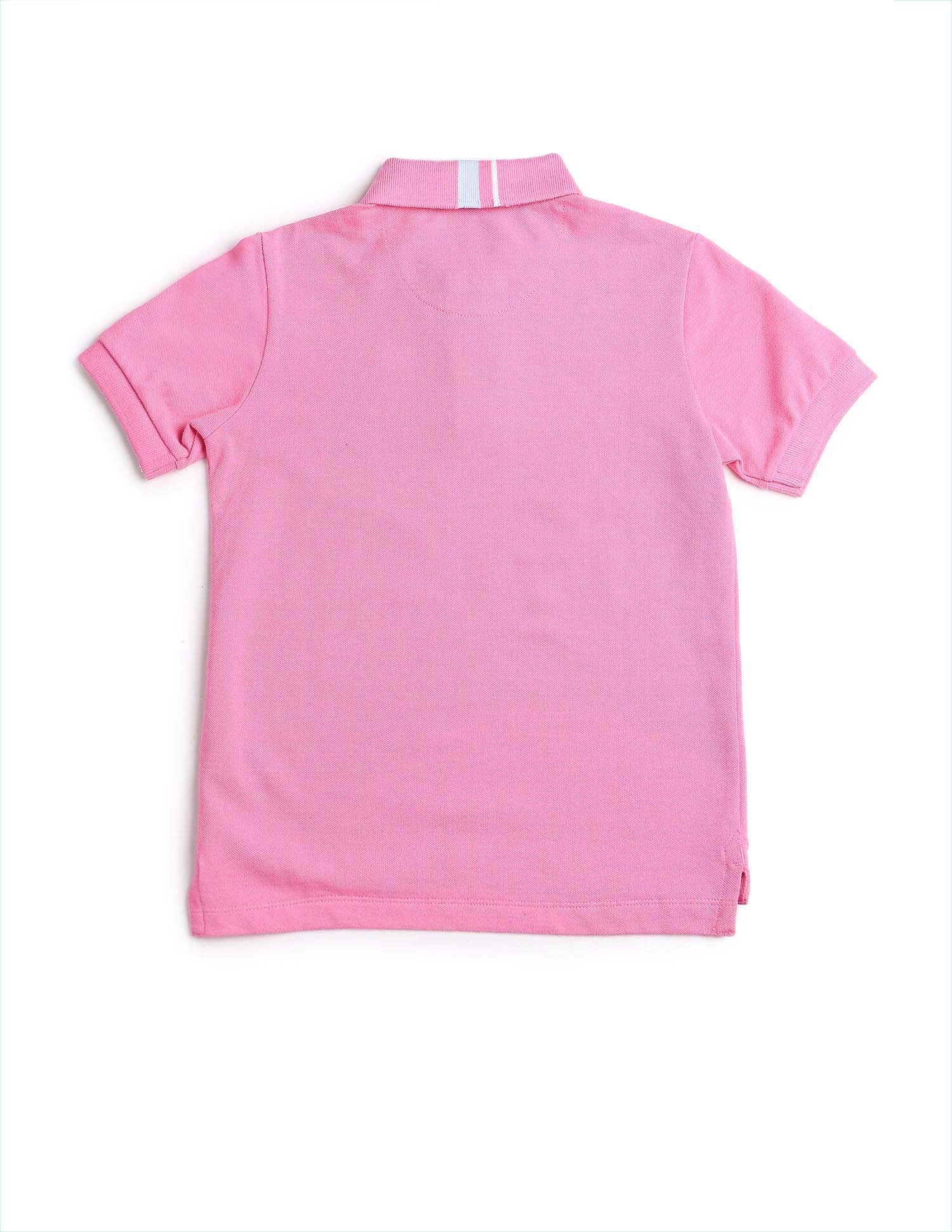 Boys Pure Cotton Regular Fit Polo Shirt - Image 7