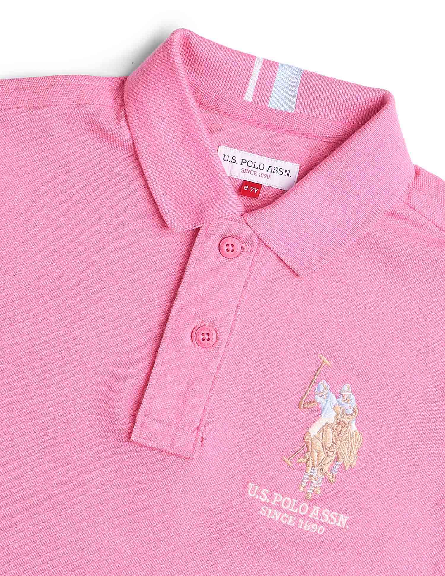 Boys Pure Cotton Regular Fit Polo Shirt - Image 8