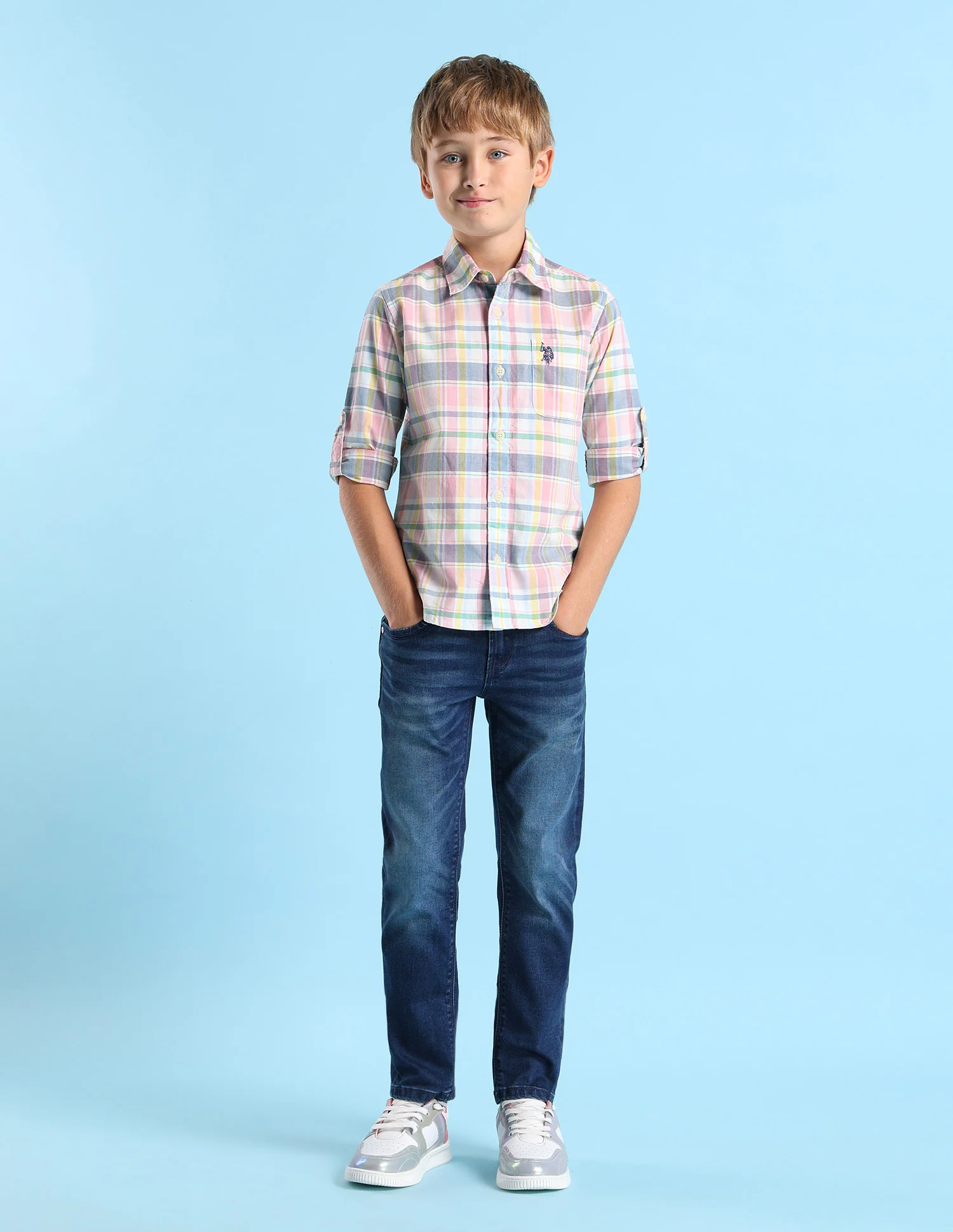 Boys Pure Cotton Regular Fit Shirt - Image 3