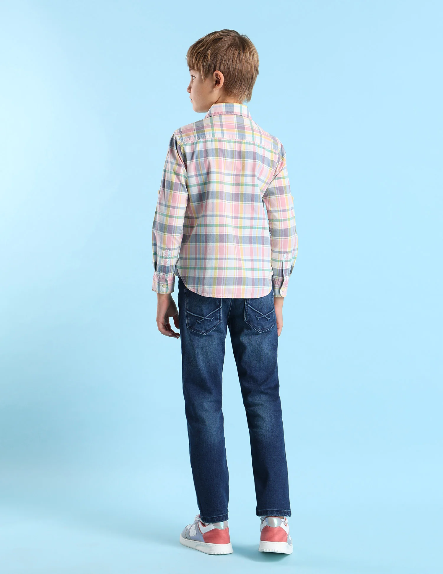 Boys Pure Cotton Regular Fit Shirt - Image 4