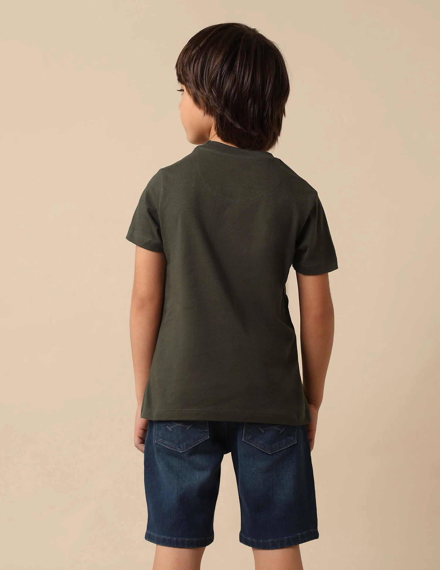 Boys Pure Cotton Regular Fit T Shirt - Image 5