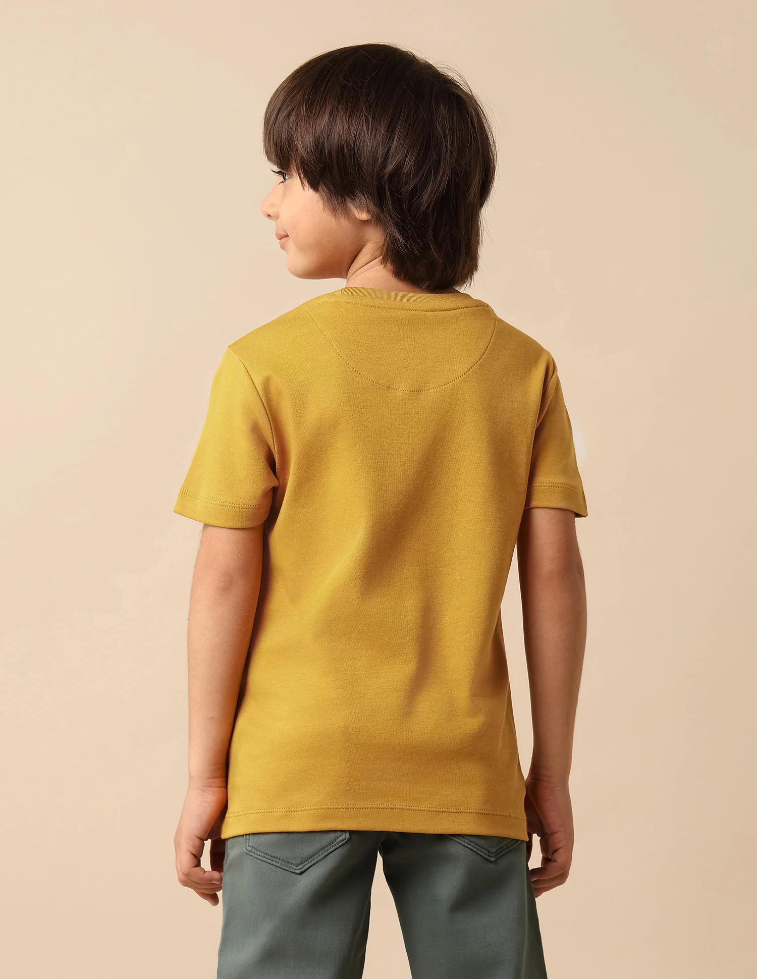 Boys Pure Cotton Regular Fit T Shirt - Image 5