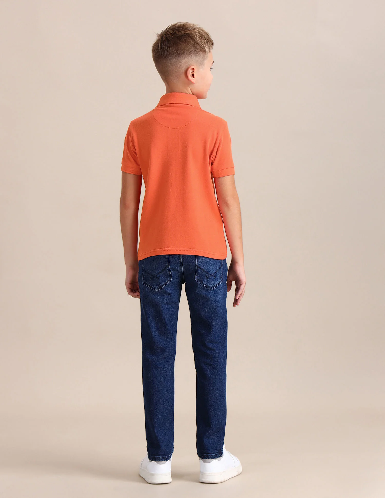 Boys Pure Cotton Regular Polo Shirt - Image 5