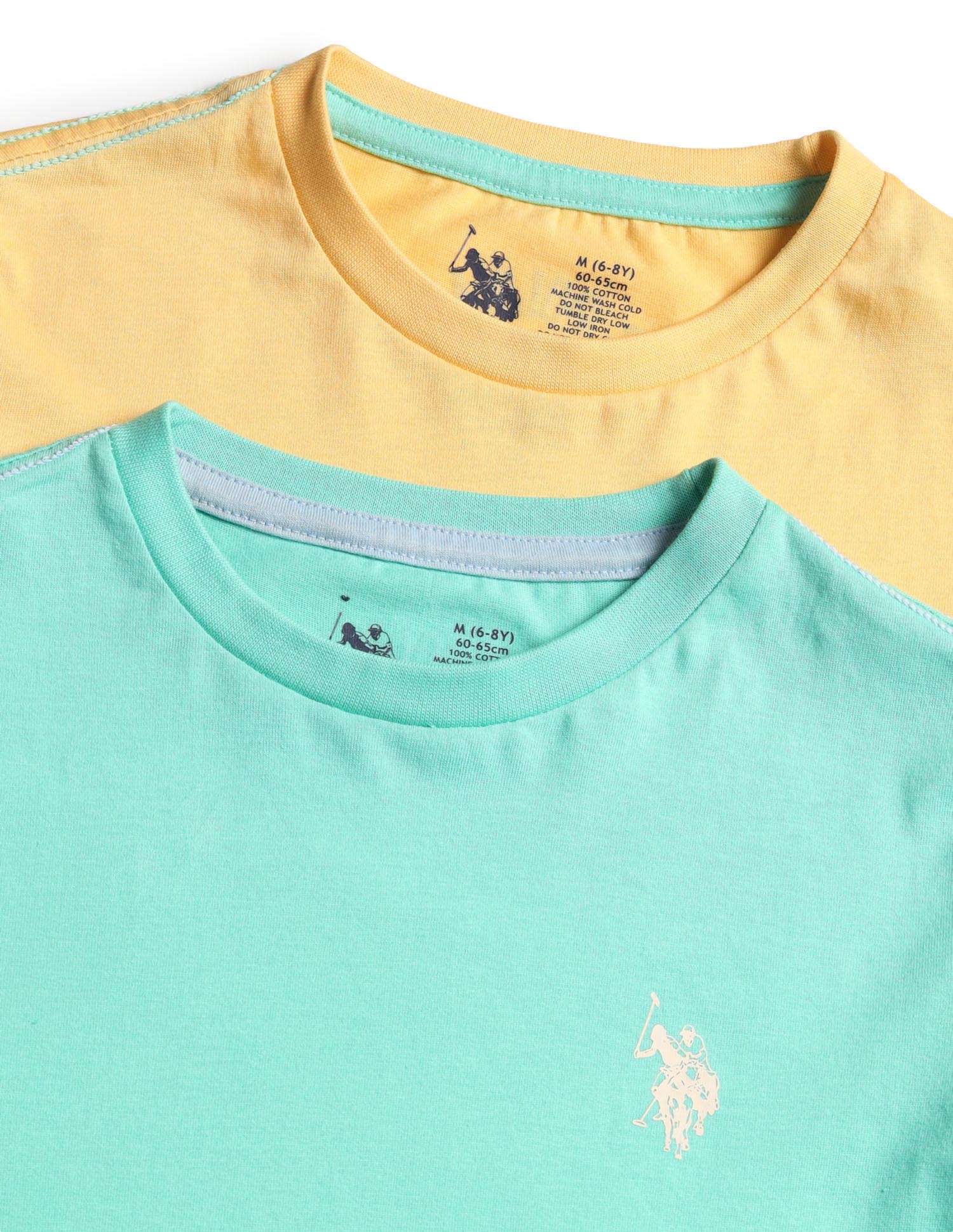 Boys Comfort Fit Pure Cotton T-Shirt - Pack Of 2 - Image 2