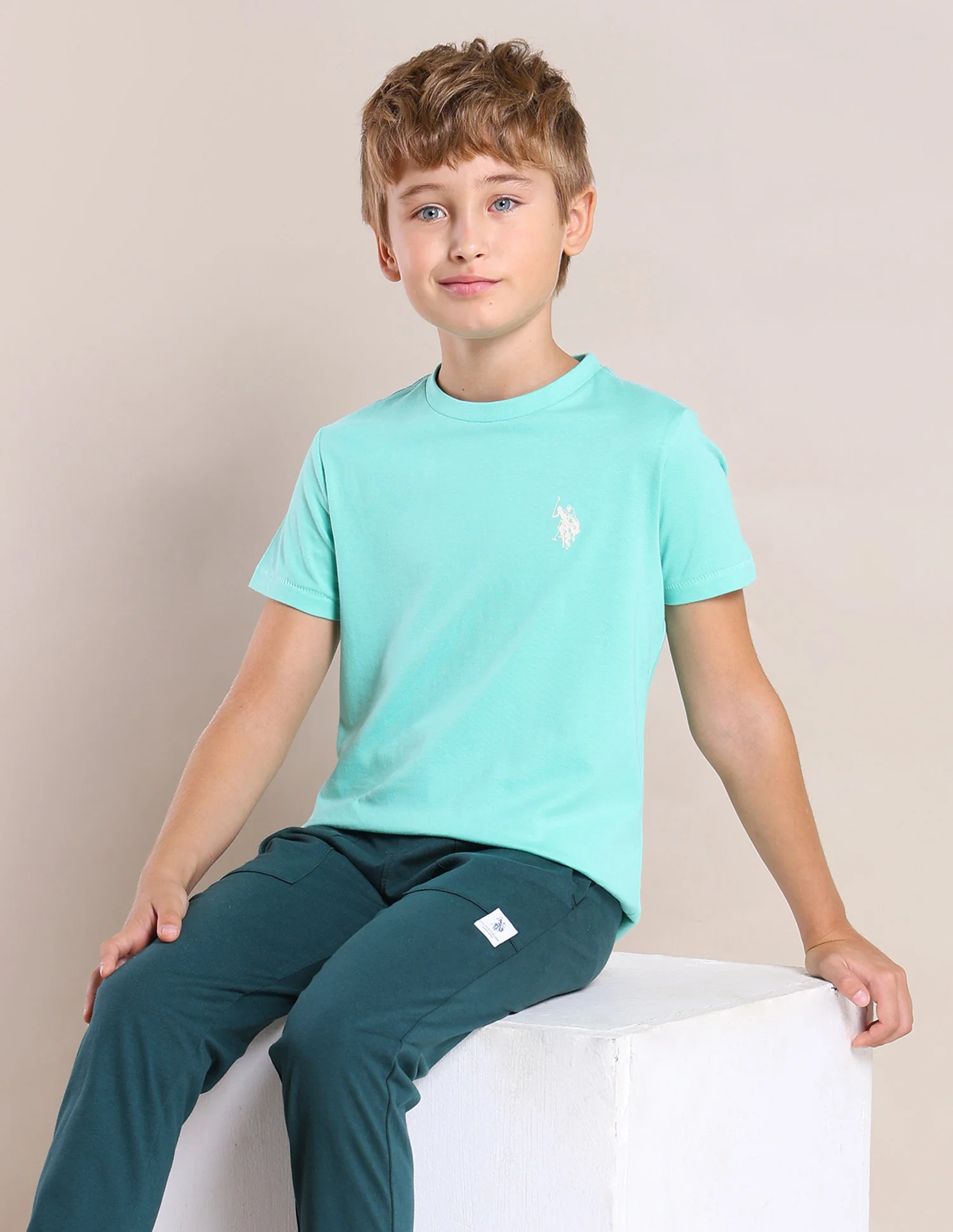 Boys Comfort Fit Pure Cotton T-Shirt - Pack Of 2 - Image 3