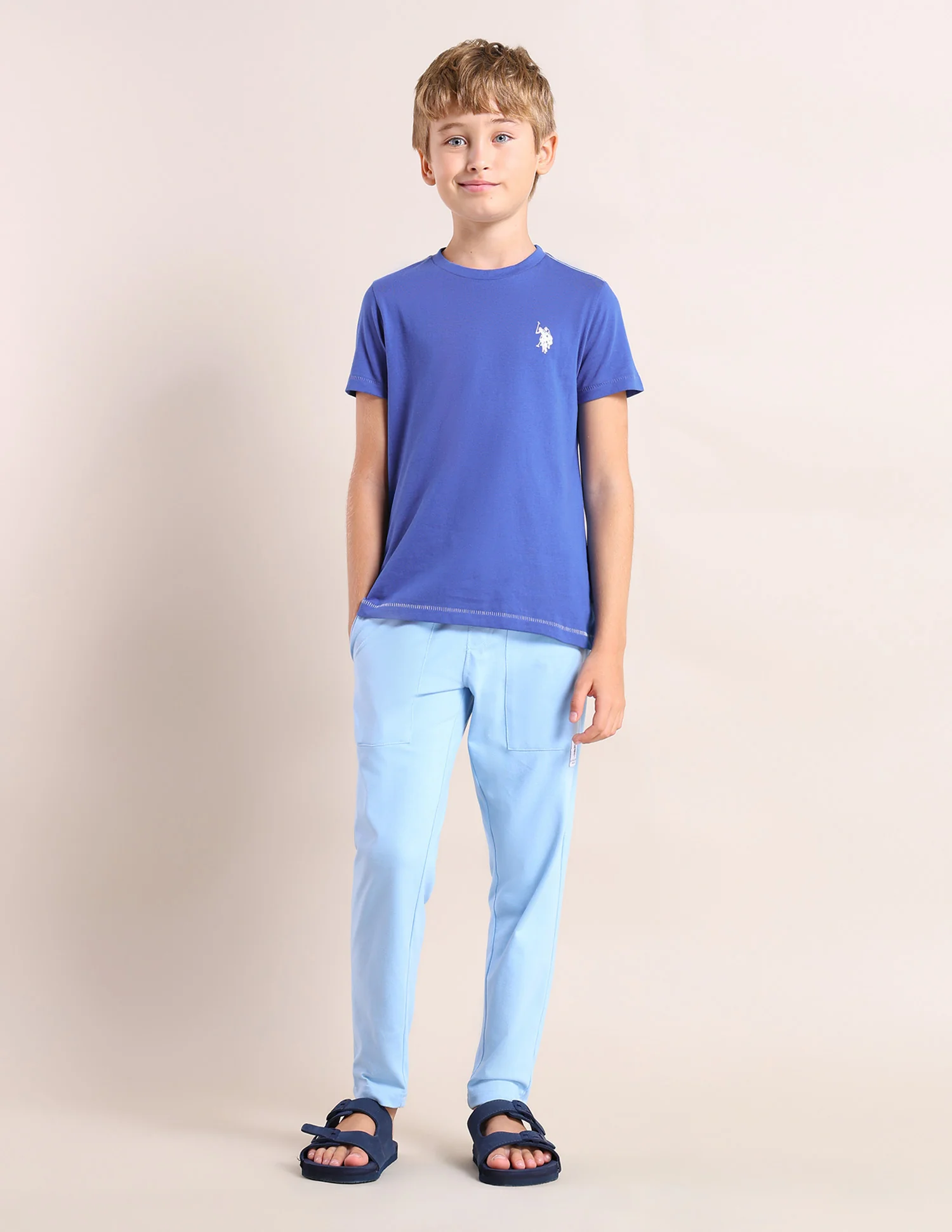 Boys Comfort Fit Pure Cotton T-Shirt - Pack Of 2 - Image 4