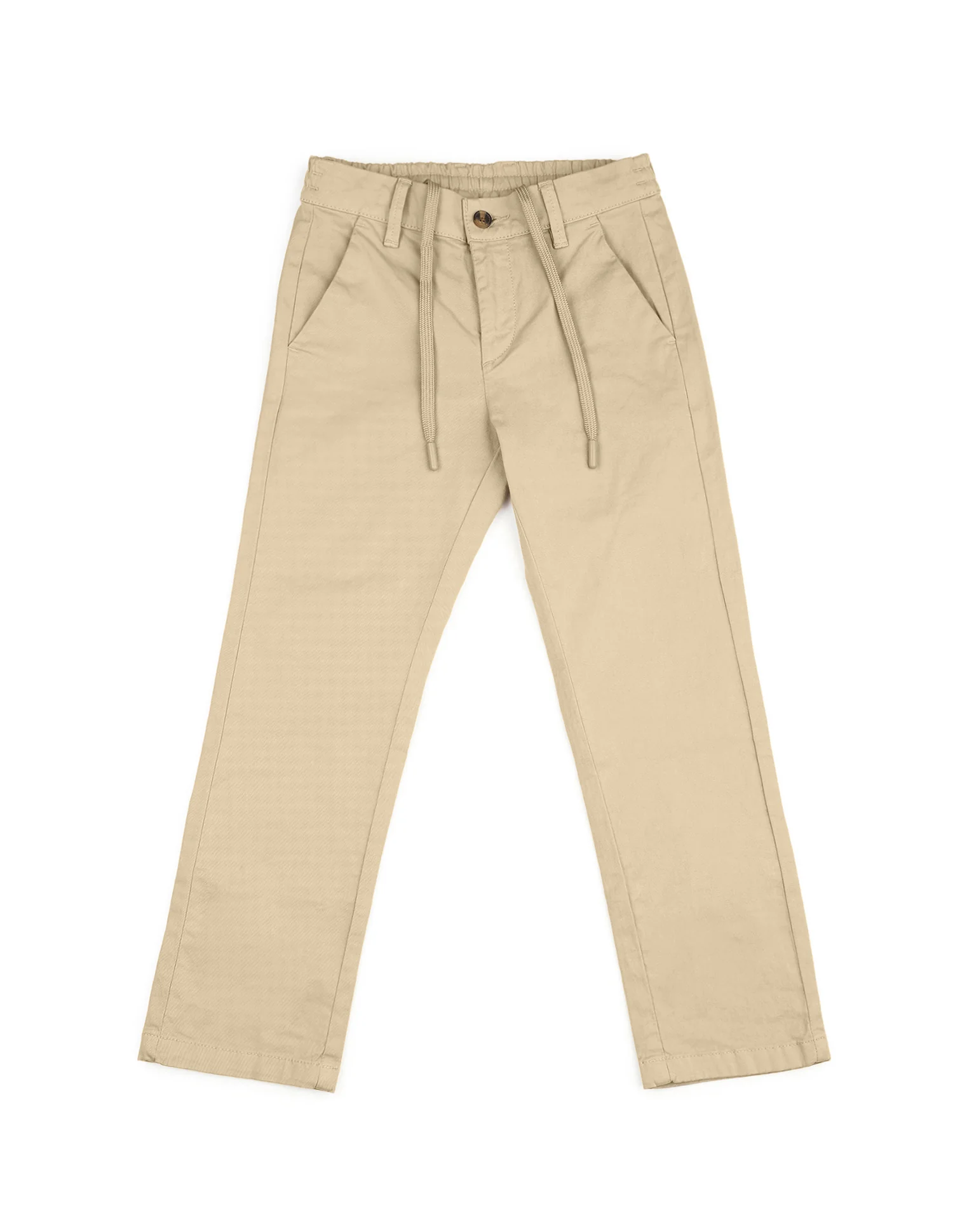 Boys Pure Cotton Twill Trousers - Image 8