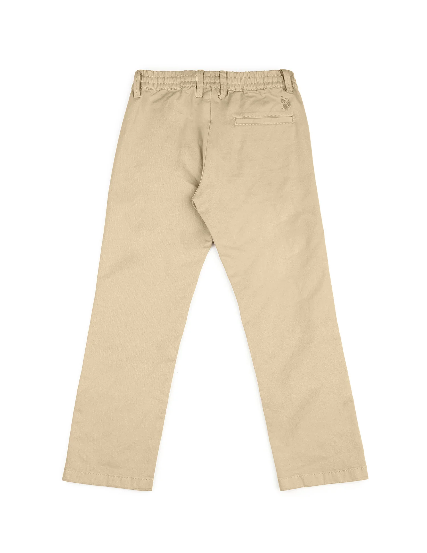 Boys Pure Cotton Twill Trousers - Image 9