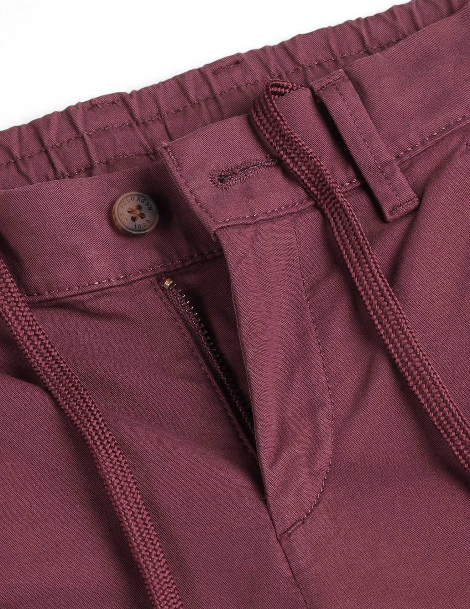 Boys Pure Cotton Twill Trousers - Image 10