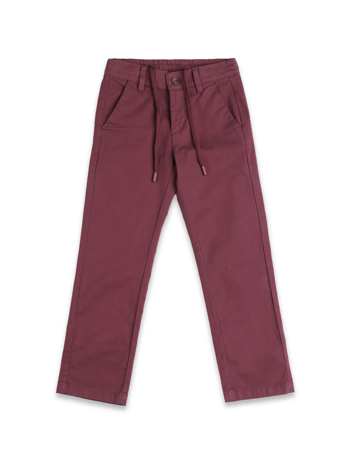 Boys Pure Cotton Twill Trousers - Image 8