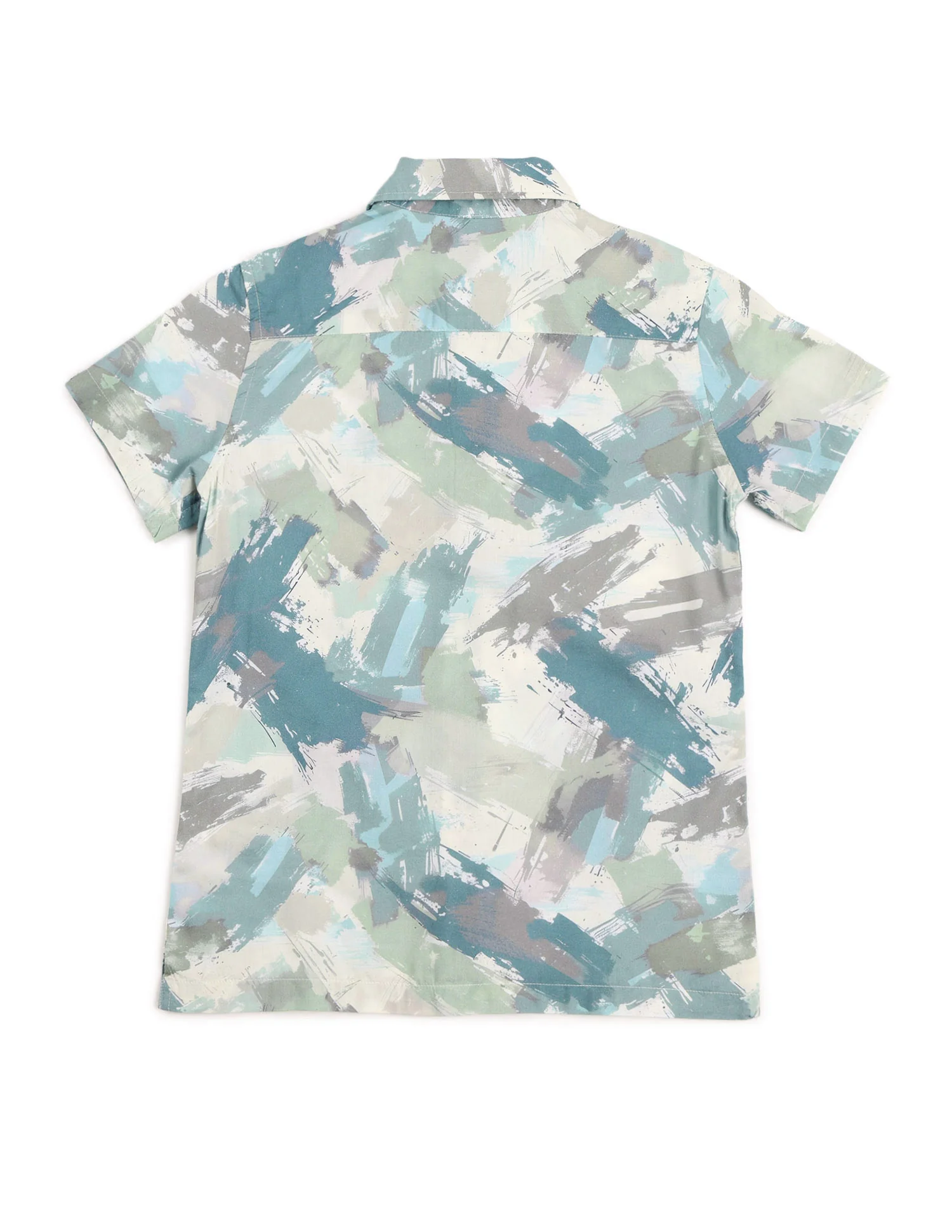 Boys Regular Fit Abstract Printed Shirt - Image 7