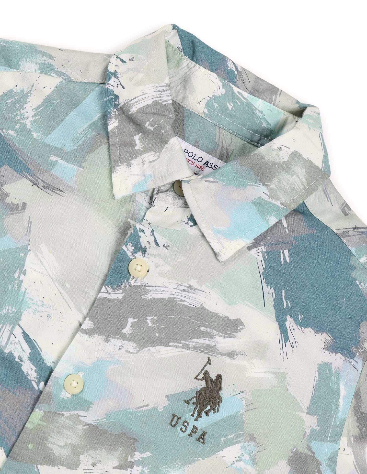 Boys Regular Fit Abstract Printed Shirt - Image 8