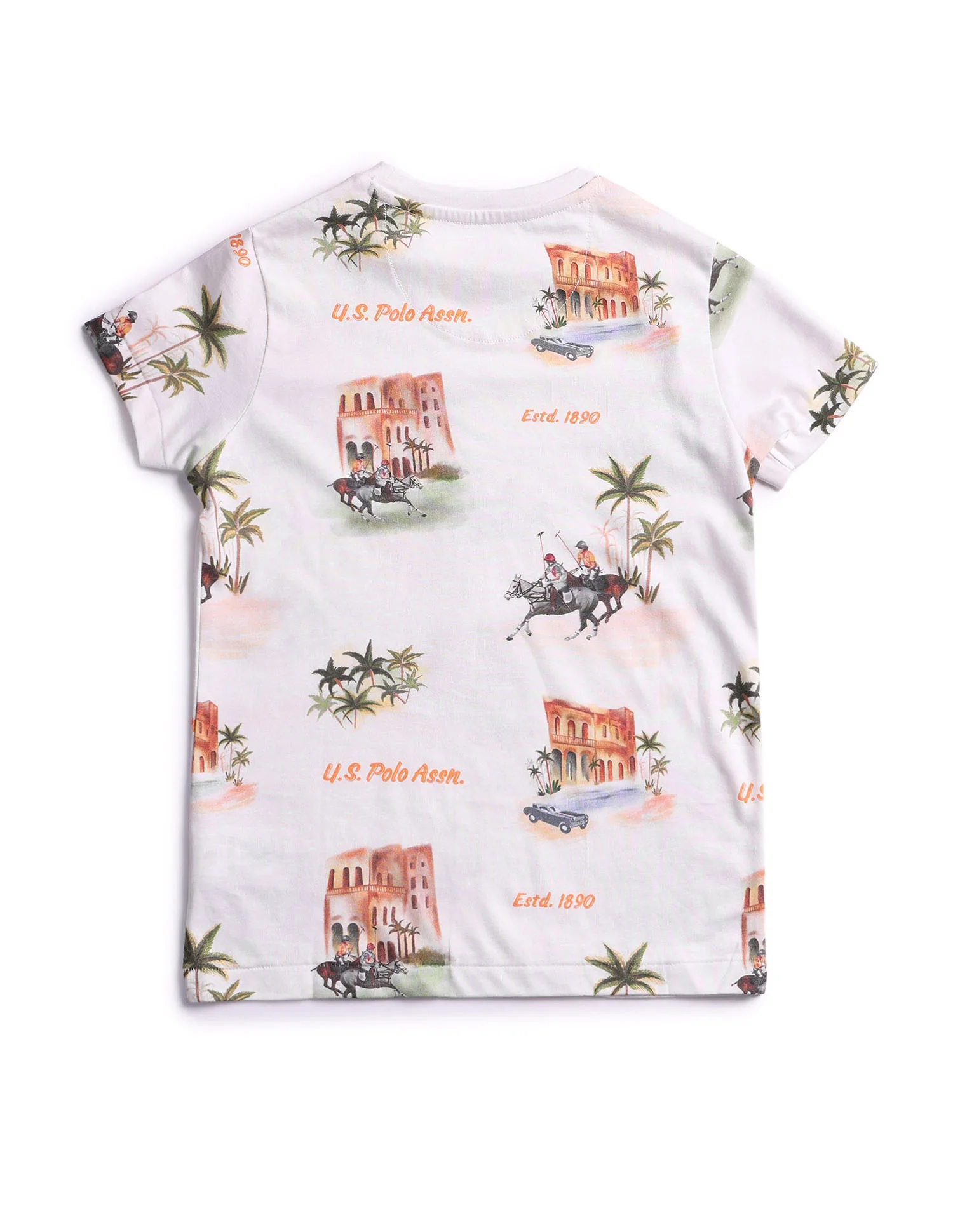 Boys Regular Fit All Over Printed T-Shirt - Image 6