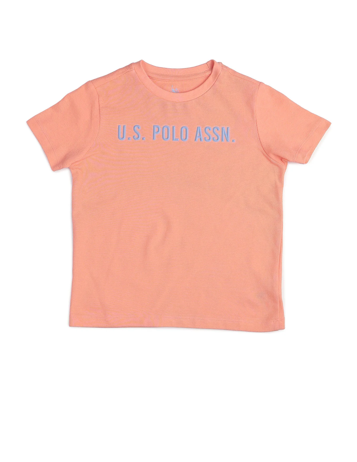 Boys Regular Fit Brand Embossed T Shirt - Image 7
