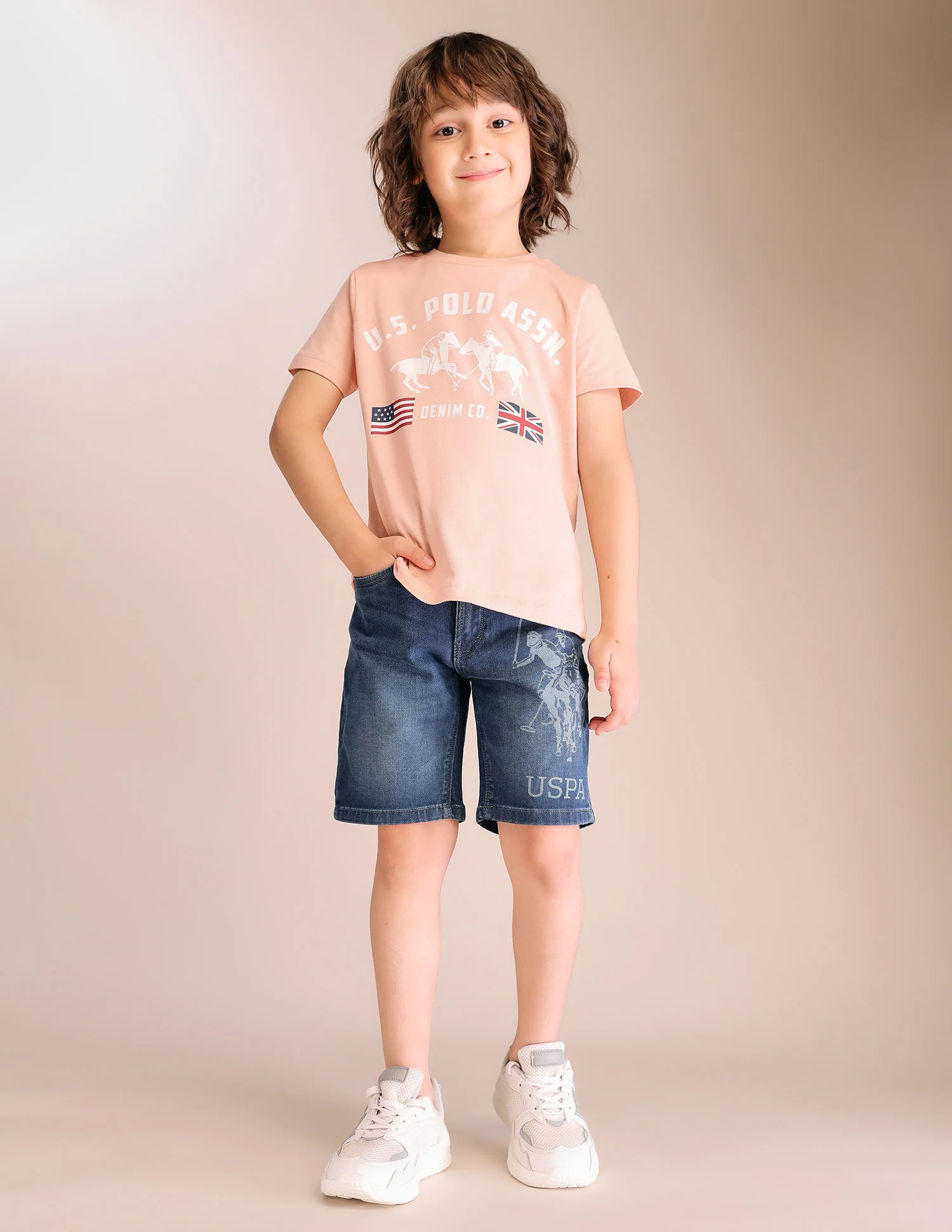 Boys Regular Fit Brand Printed T-Shirt - Image 3