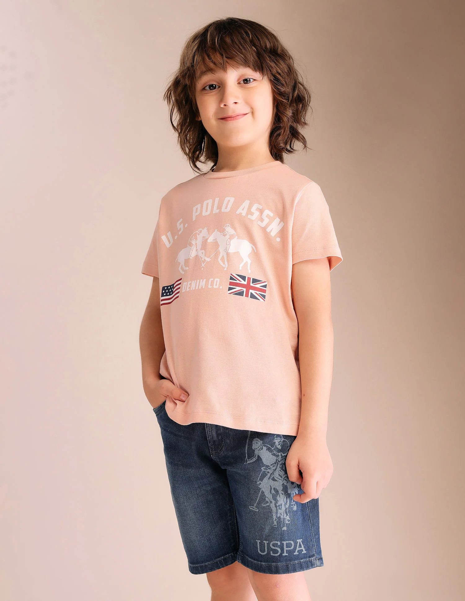 Boys Regular Fit Brand Printed T-Shirt - Image 4