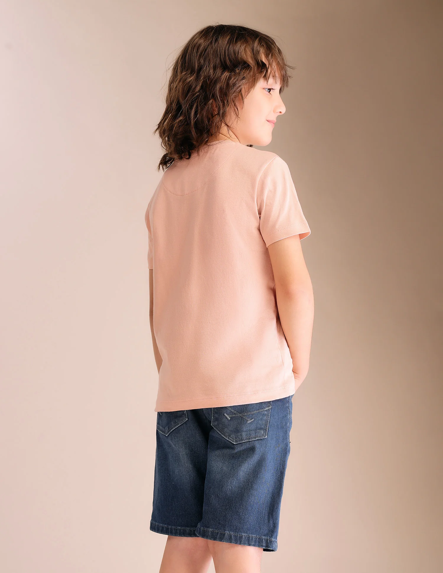 Boys Regular Fit Brand Printed T-Shirt - Image 5