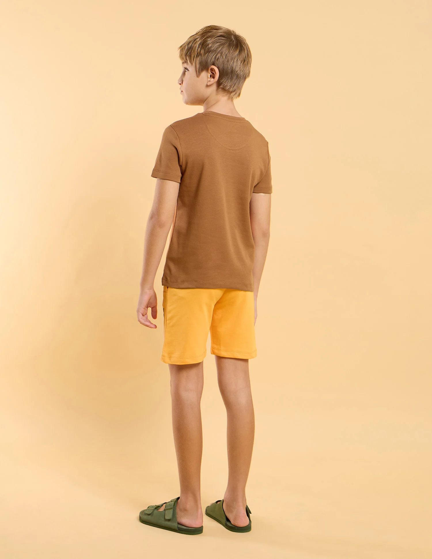 Boys Regular Fit Brand Printed T-Shirt - Image 4