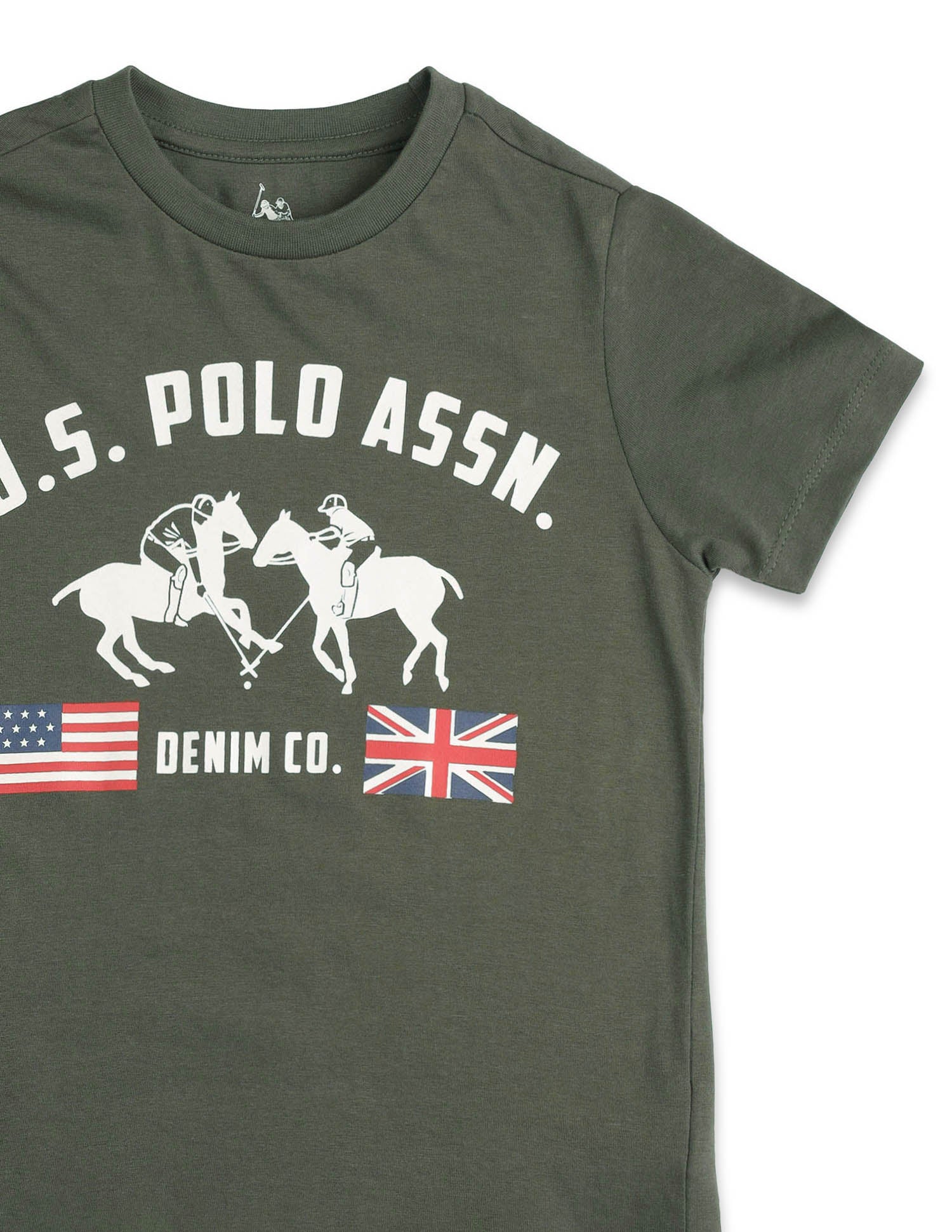Boys Regular Fit Brand Printed T-Shirt - Image 9