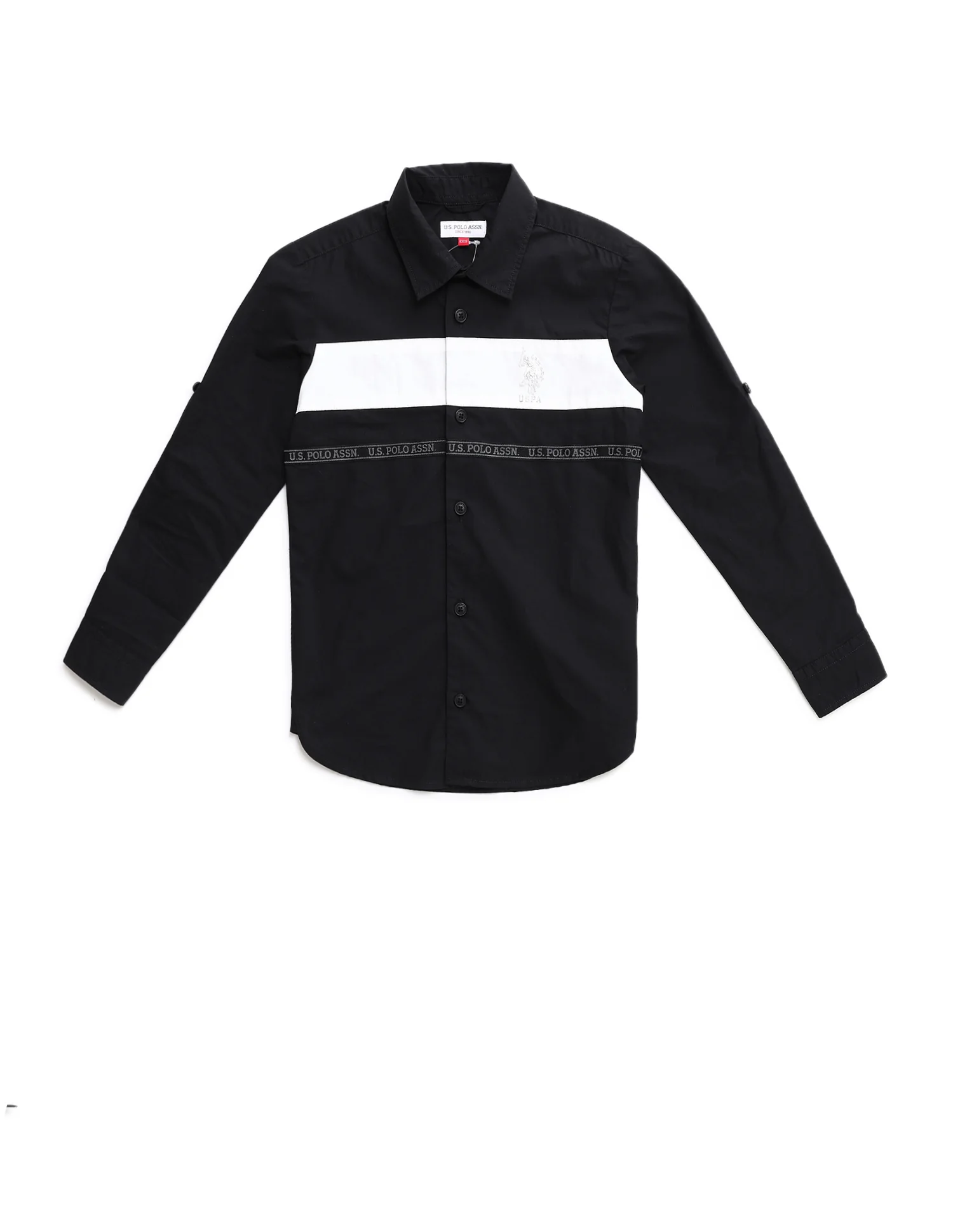Boys Regular Fit Colour Blocked Shirt - Image 5