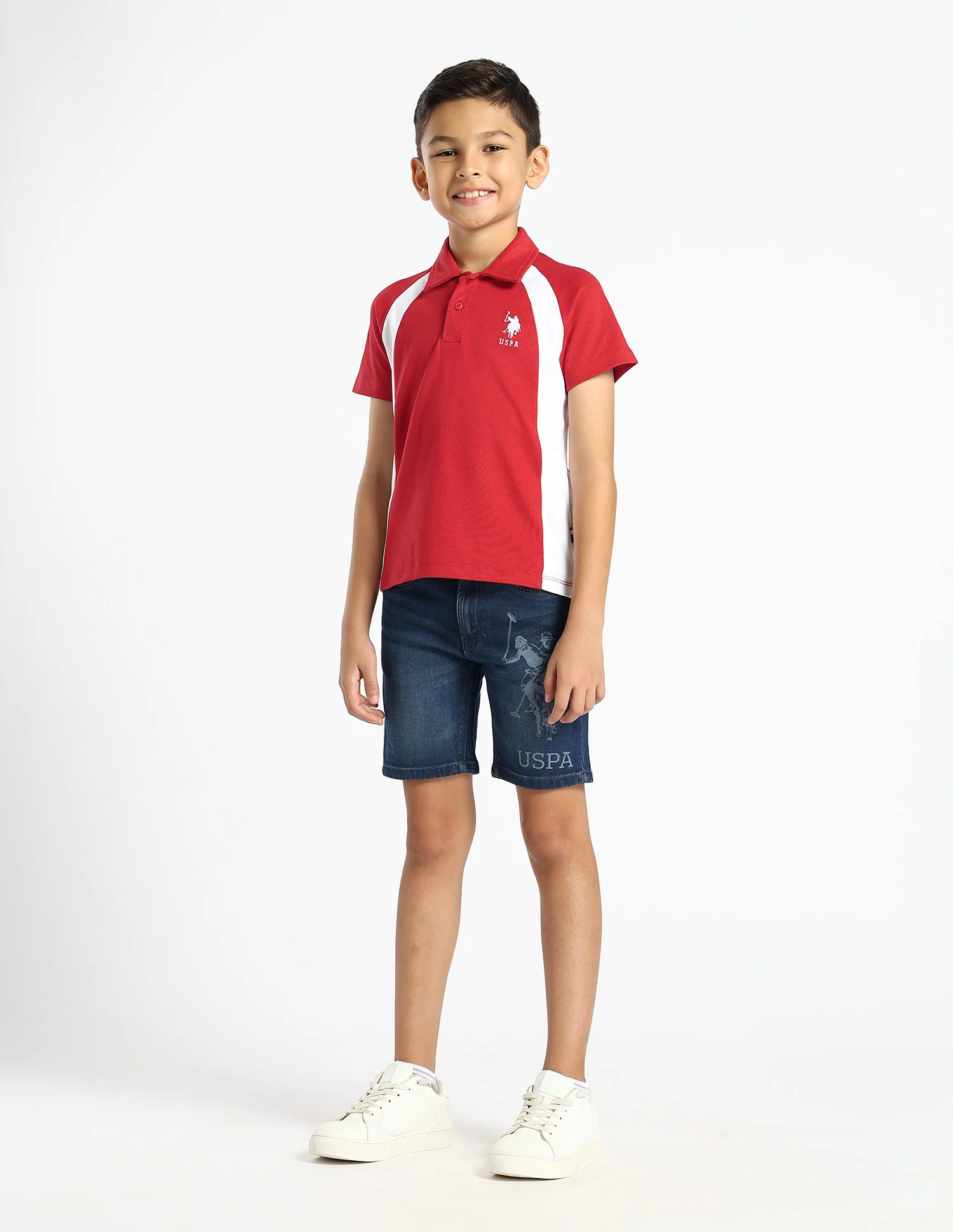 Boys Regular Fit Colourblocked Polo Shirt - Image 3
