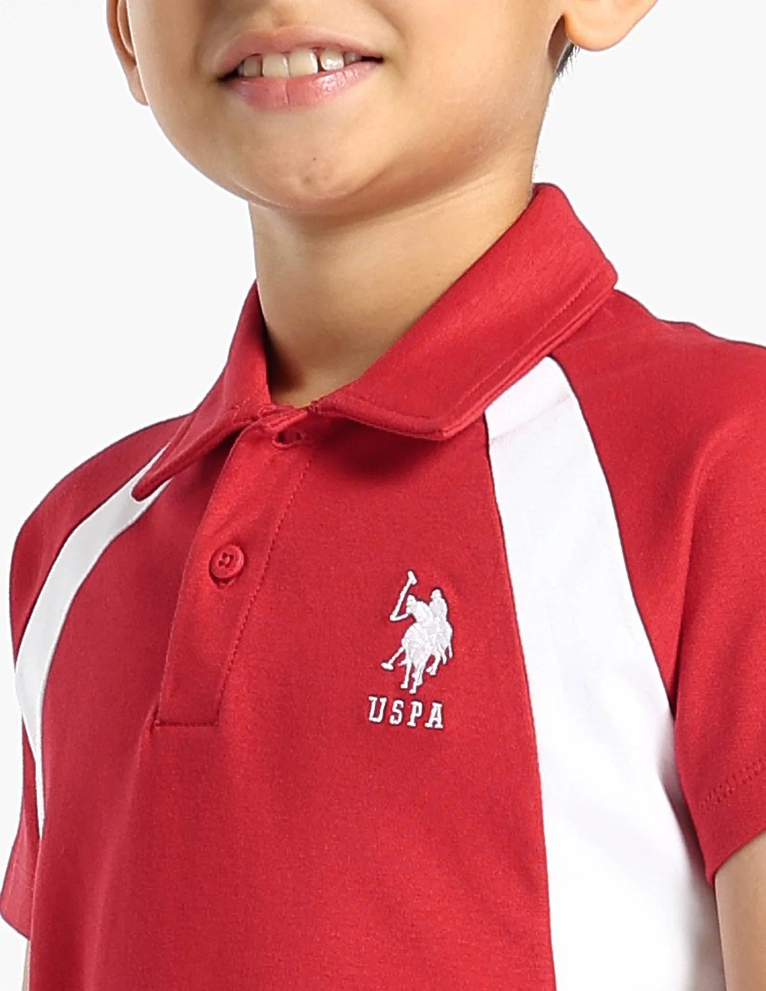 Boys Regular Fit Colourblocked Polo Shirt - Image 5