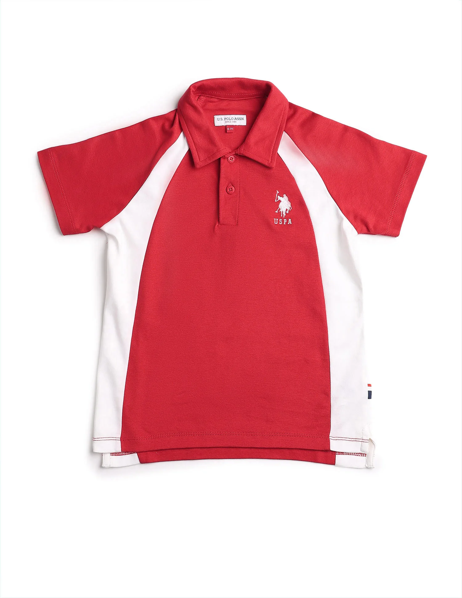 Boys Regular Fit Colourblocked Polo Shirt - Image 6
